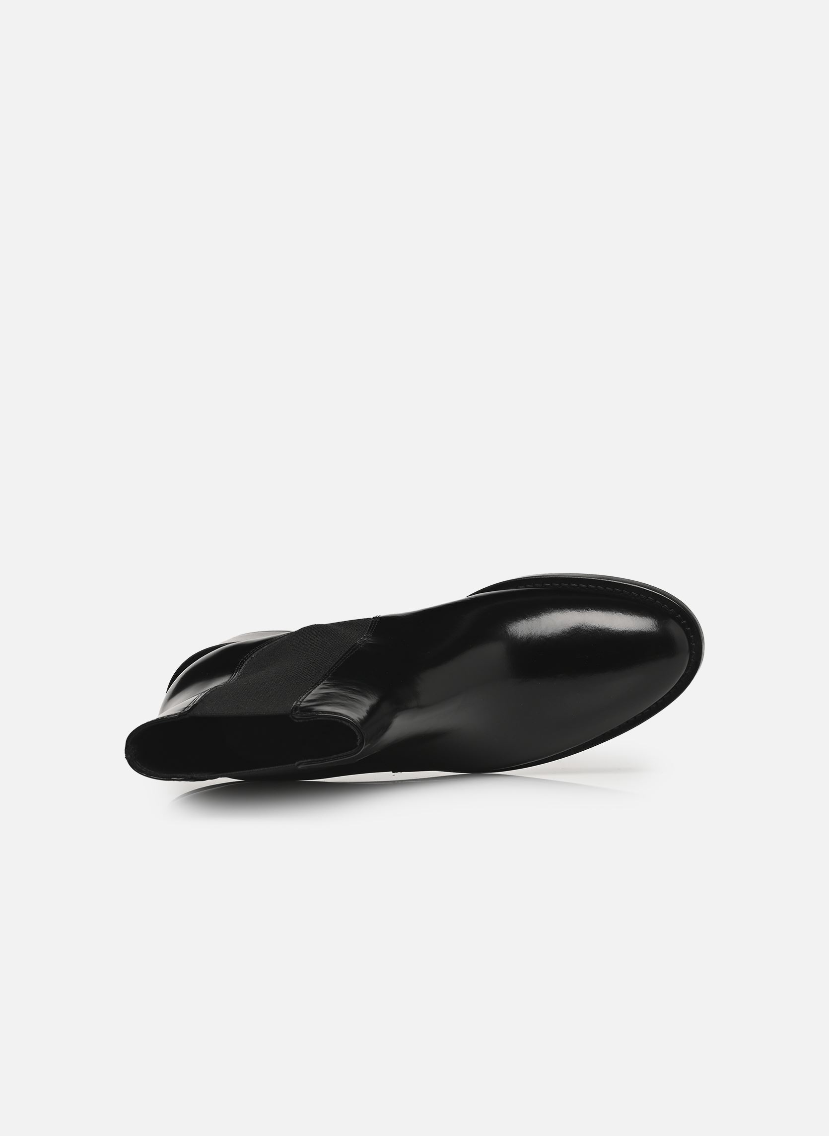 Bottines et boots Bottines n°289 - Cuir glacé - Noir femme noir Rivecour Bottines et boots Bottines n°289 - Cuir glacé - Noir femme noir NOIR