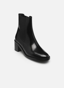 Bottines et boots Bottines n°289 - Cuir glacé - Noir femme noir Rivecour Bottines et boots Bottines n°289 - Cuir glacé - Noir femme noir NOIR