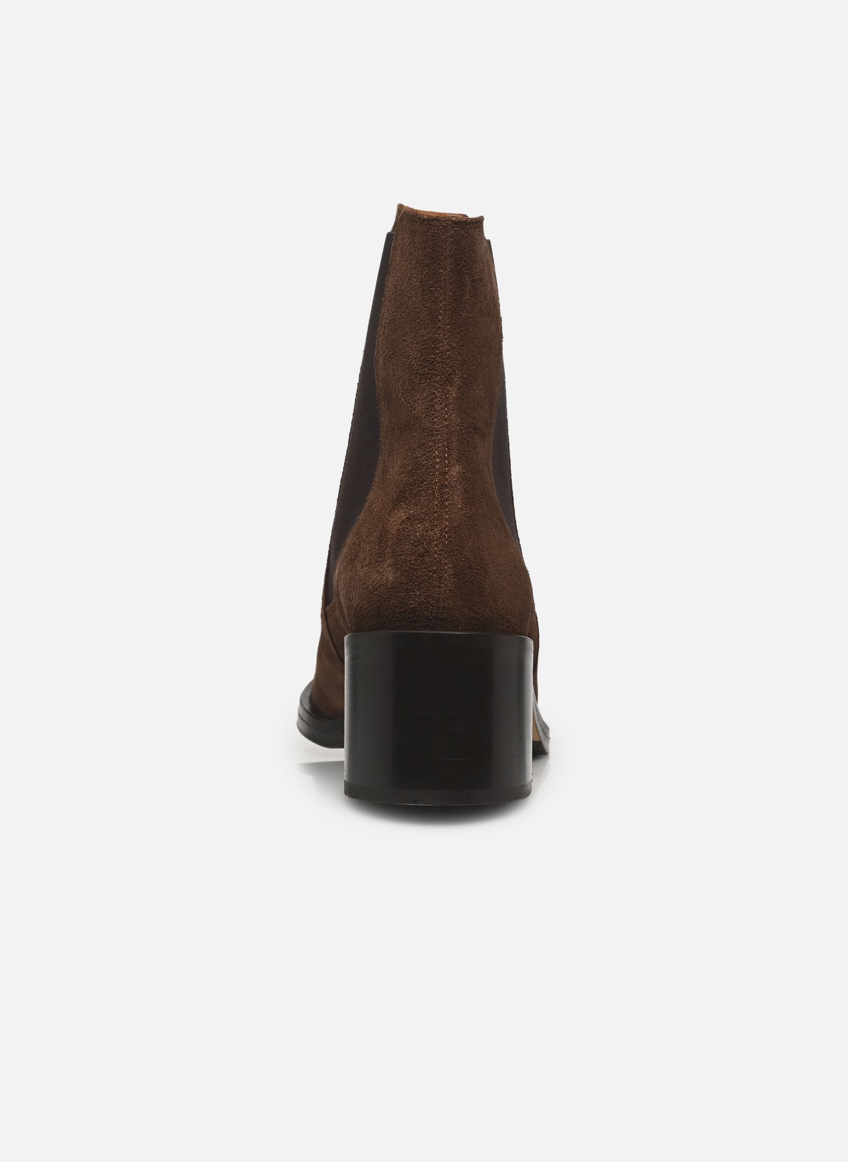 Bottines et boots Bottines n°289 - Suède - Marron femme marron Rivecour Bottines et boots Bottines n°289 - Suède - Marron femme marron MARRON