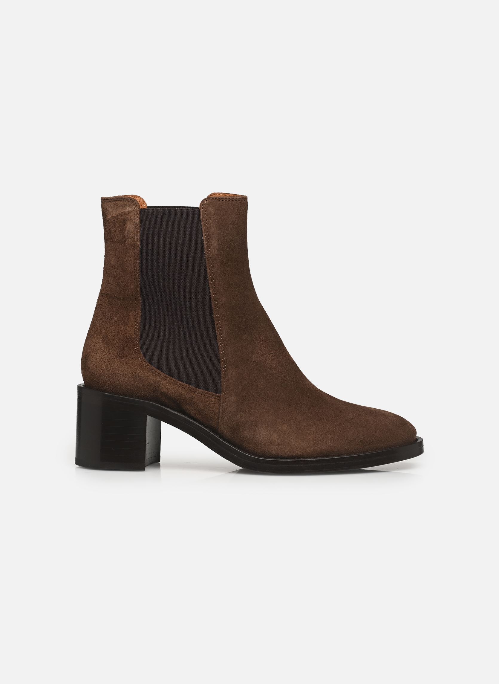 Bottines et boots Bottines n°289 - Suède - Marron femme marron Rivecour Bottines et boots Bottines n°289 - Suède - Marron femme marron MARRON