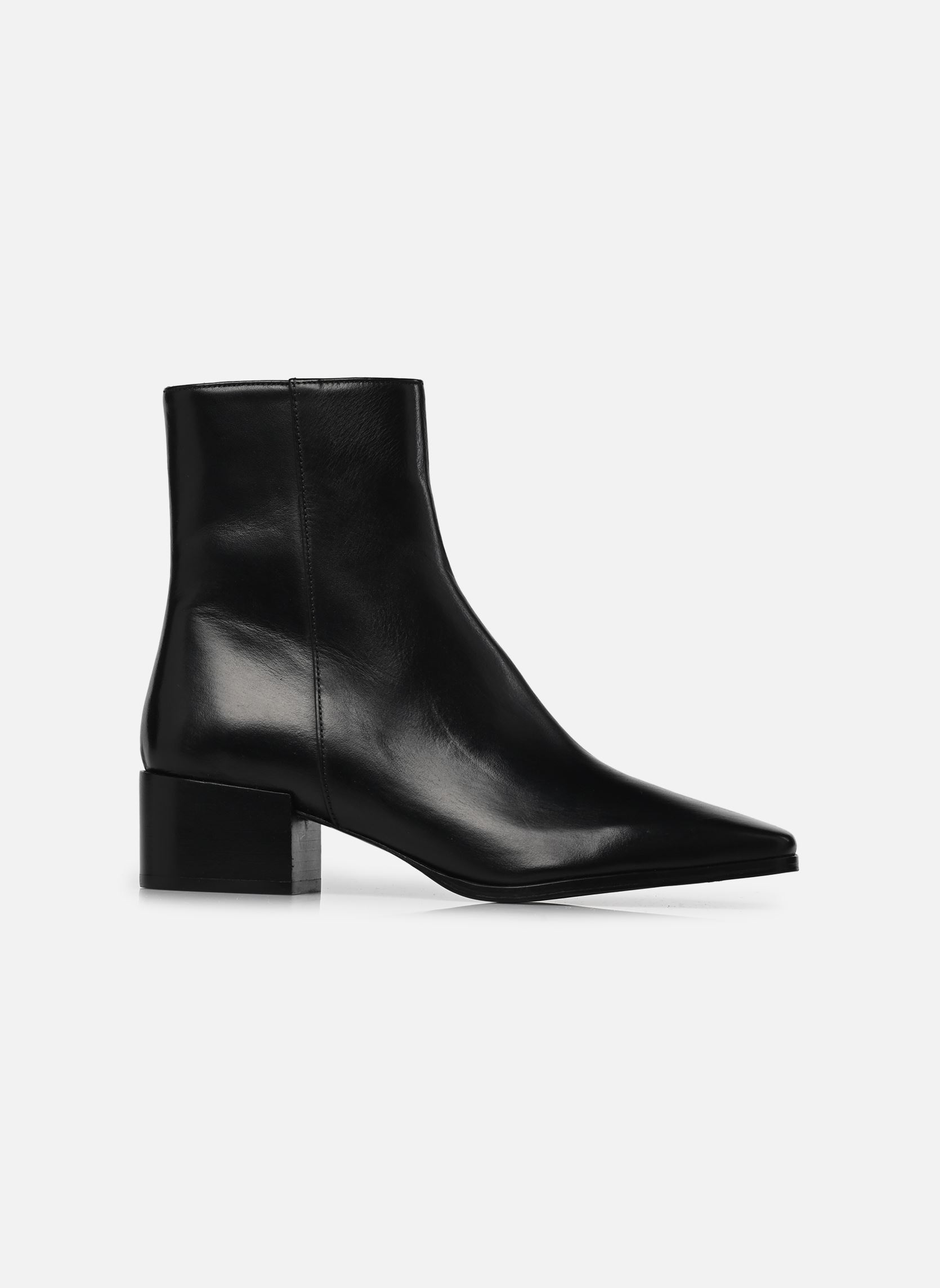 Stiefeletten und Stiefel Bottines n°406 - Cuir - Noir damen schwarz Rivecour Stiefeletten und Stiefel Bottines n°406 - Cuir - Noir damen schwarz NOIR