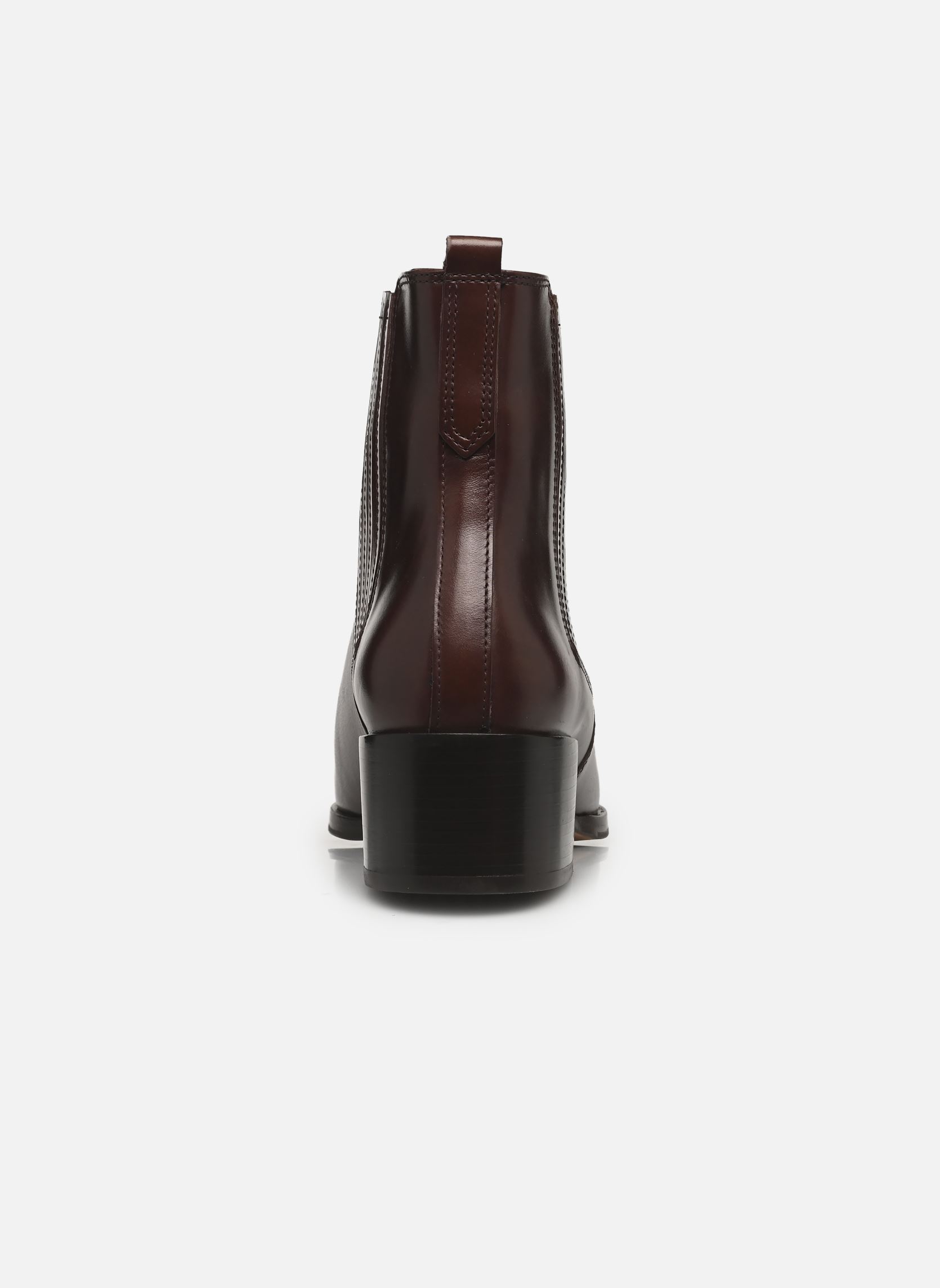 Stiefeletten und Stiefel Bottines n°408 - Cuir - Ebène damen braun Rivecour Stiefeletten und Stiefel Bottines n°408 - Cuir - Ebène damen braun EBÈNE