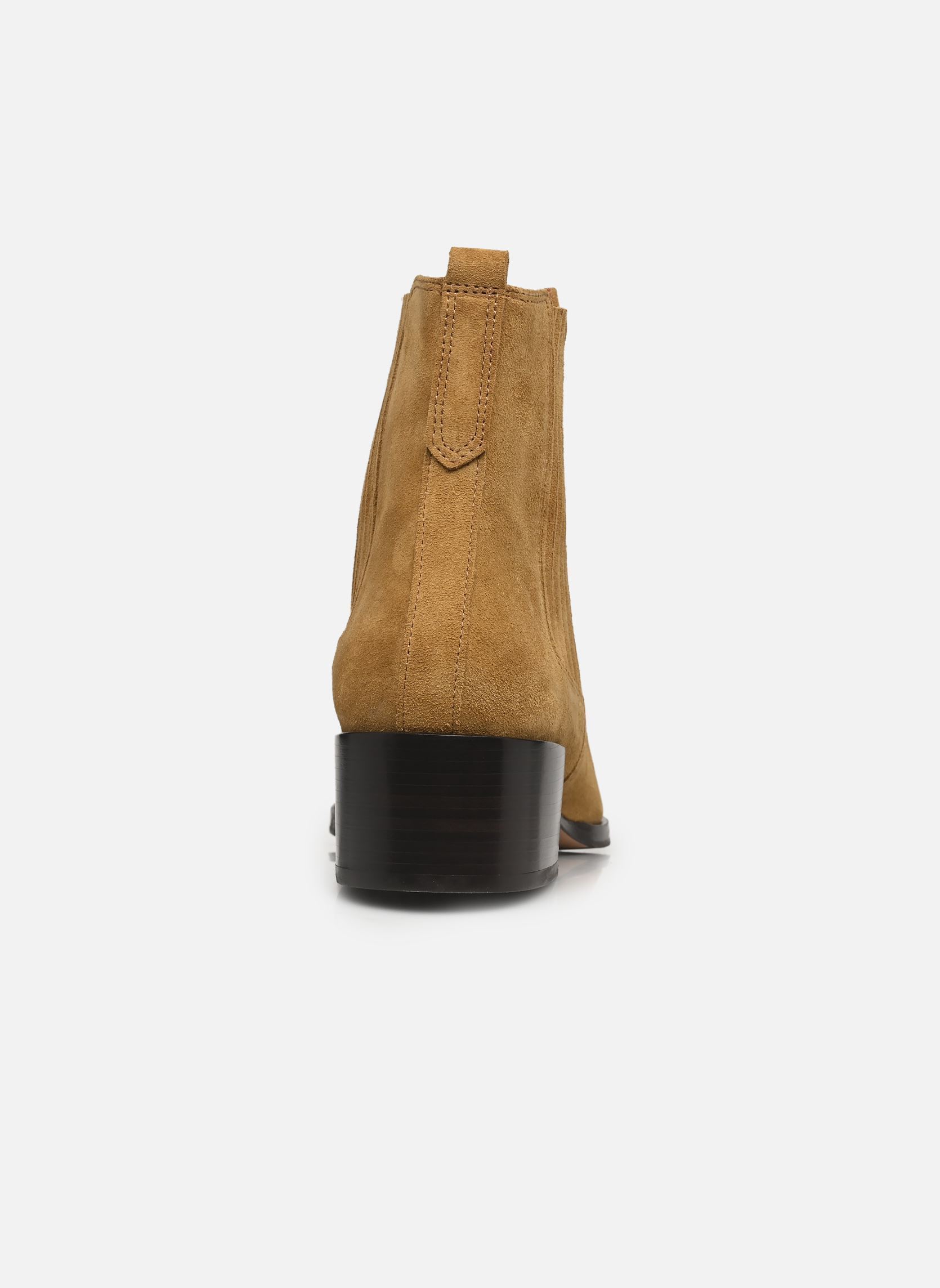 Stiefeletten und Stiefel Bottines n°408 - Suède - Ecorce damen braun Rivecour Stiefeletten und Stiefel Bottines n°408 - Suède - Ecorce damen braun ECORCE