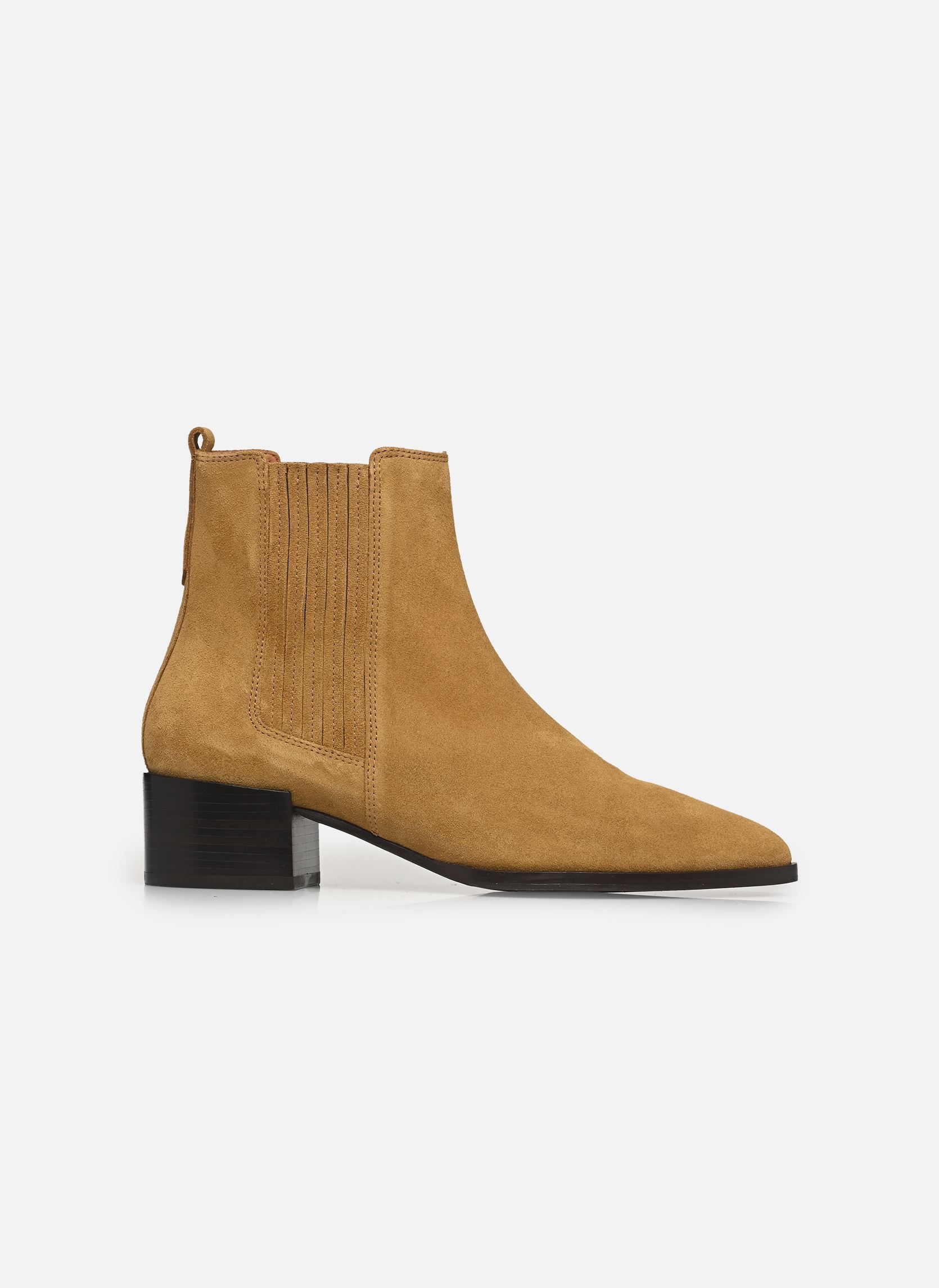 Stiefeletten und Stiefel Bottines n°408 - Suède - Ecorce damen braun Rivecour Stiefeletten und Stiefel Bottines n°408 - Suède - Ecorce damen braun ECORCE