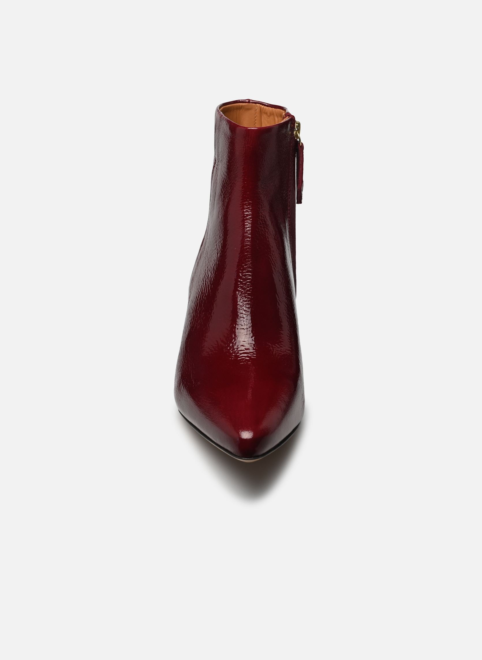 Bottines et boots Bottines n°421 - Cuir vernis - Bordeaux femme bordeaux Rivecour Bottines et boots Bottines n°421 - Cuir vernis - Bordeaux femme bordeaux BORDEAUX