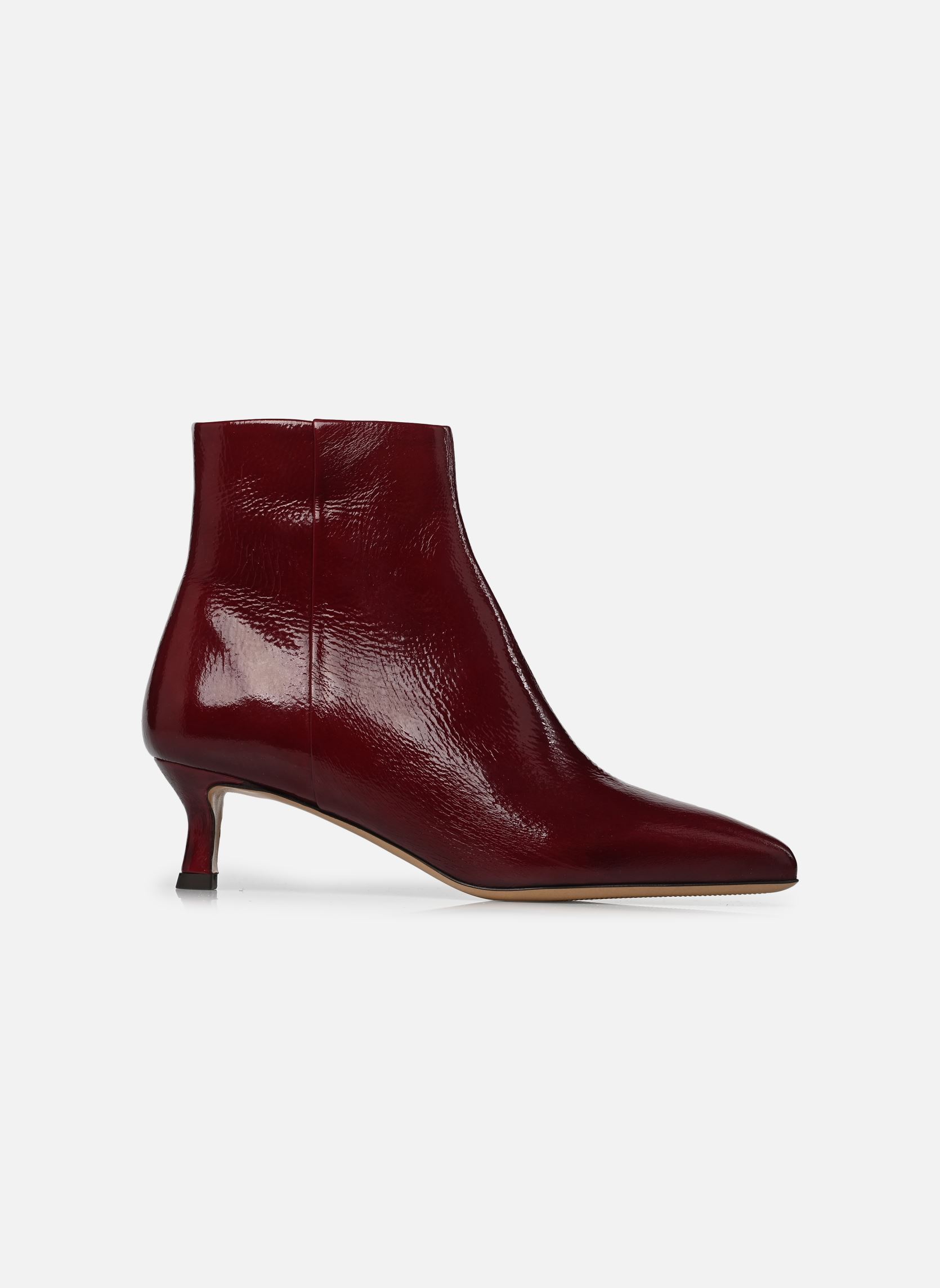 Bottines et boots Bottines n°421 - Cuir vernis - Bordeaux femme bordeaux Rivecour Bottines et boots Bottines n°421 - Cuir vernis - Bordeaux femme bordeaux BORDEAUX