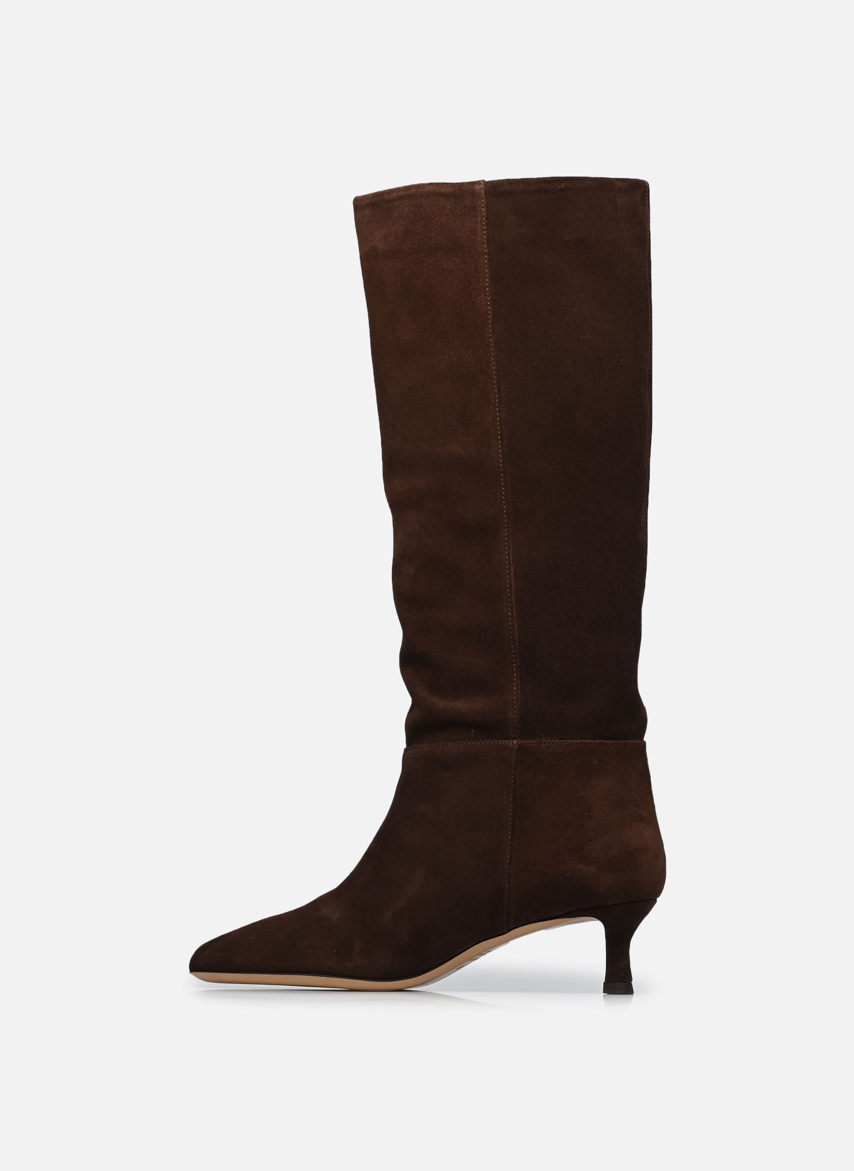Laarzen Bottes n°431 - Suède - Marron dames bruin Rivecour Laarzen Bottes n°431 - Suède - Marron dames bruin MARRON