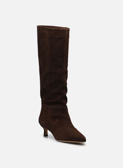 Rivecour Laarzen Bottes n°431 - Suède - Marron dames bruin