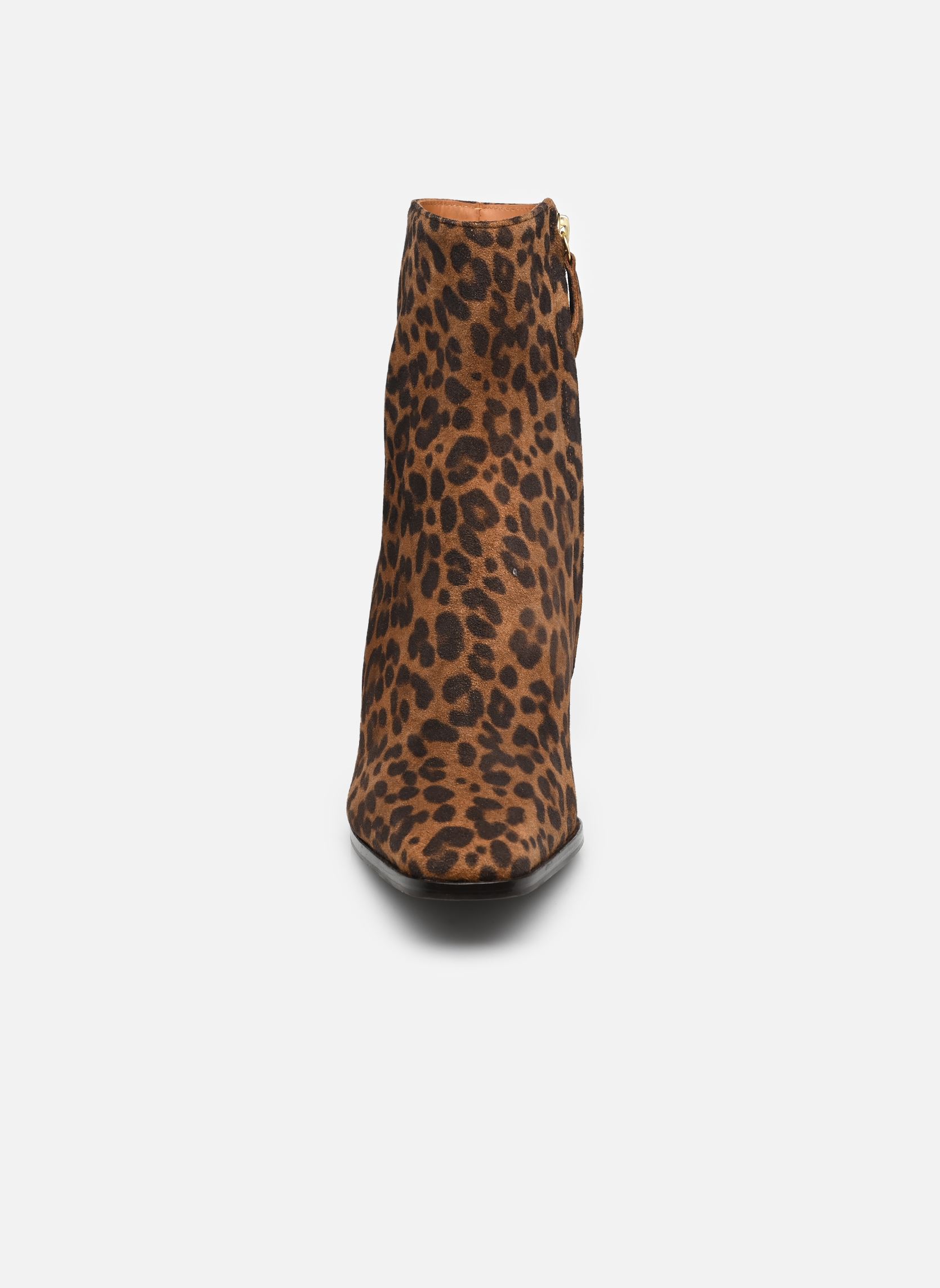 Enkellaarzen en boots Bottines n°670 - Cuir imprimé - Léopard dames bruin Rivecour Enkellaarzen en boots Bottines n°670 - Cuir imprimé - Léopard dames bruin LÉOPARD
