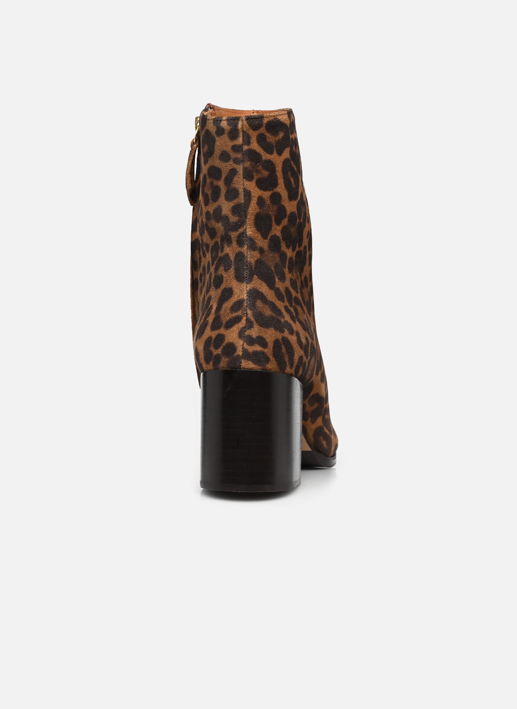 Enkellaarzen en boots Bottines n°670 - Cuir imprimé - Léopard dames bruin Rivecour Enkellaarzen en boots Bottines n°670 - Cuir imprimé - Léopard dames bruin LÉOPARD