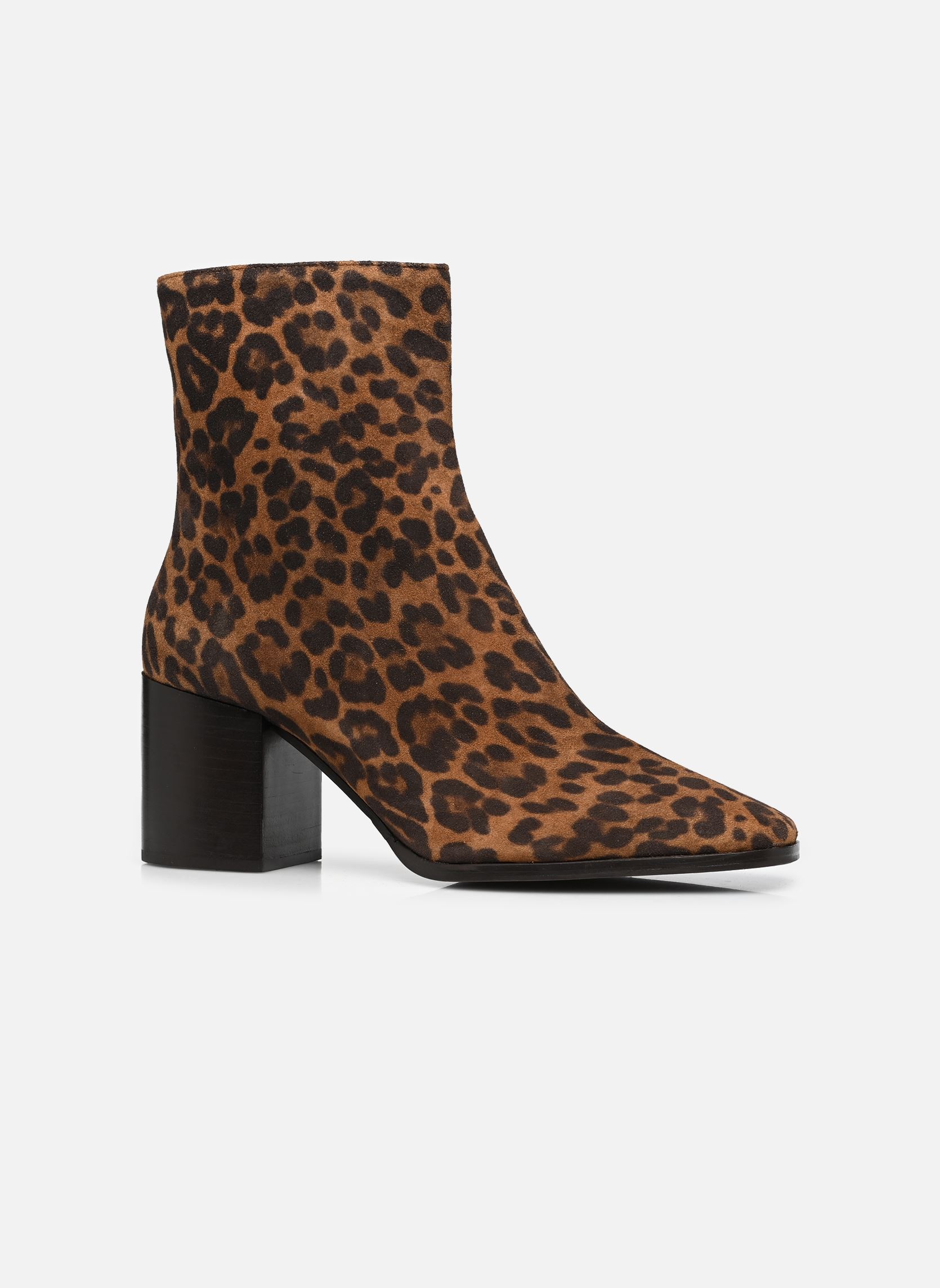 Enkellaarzen en boots Bottines n°670 - Cuir imprimé - Léopard dames bruin Rivecour Enkellaarzen en boots Bottines n°670 - Cuir imprimé - Léopard dames bruin LÉOPARD