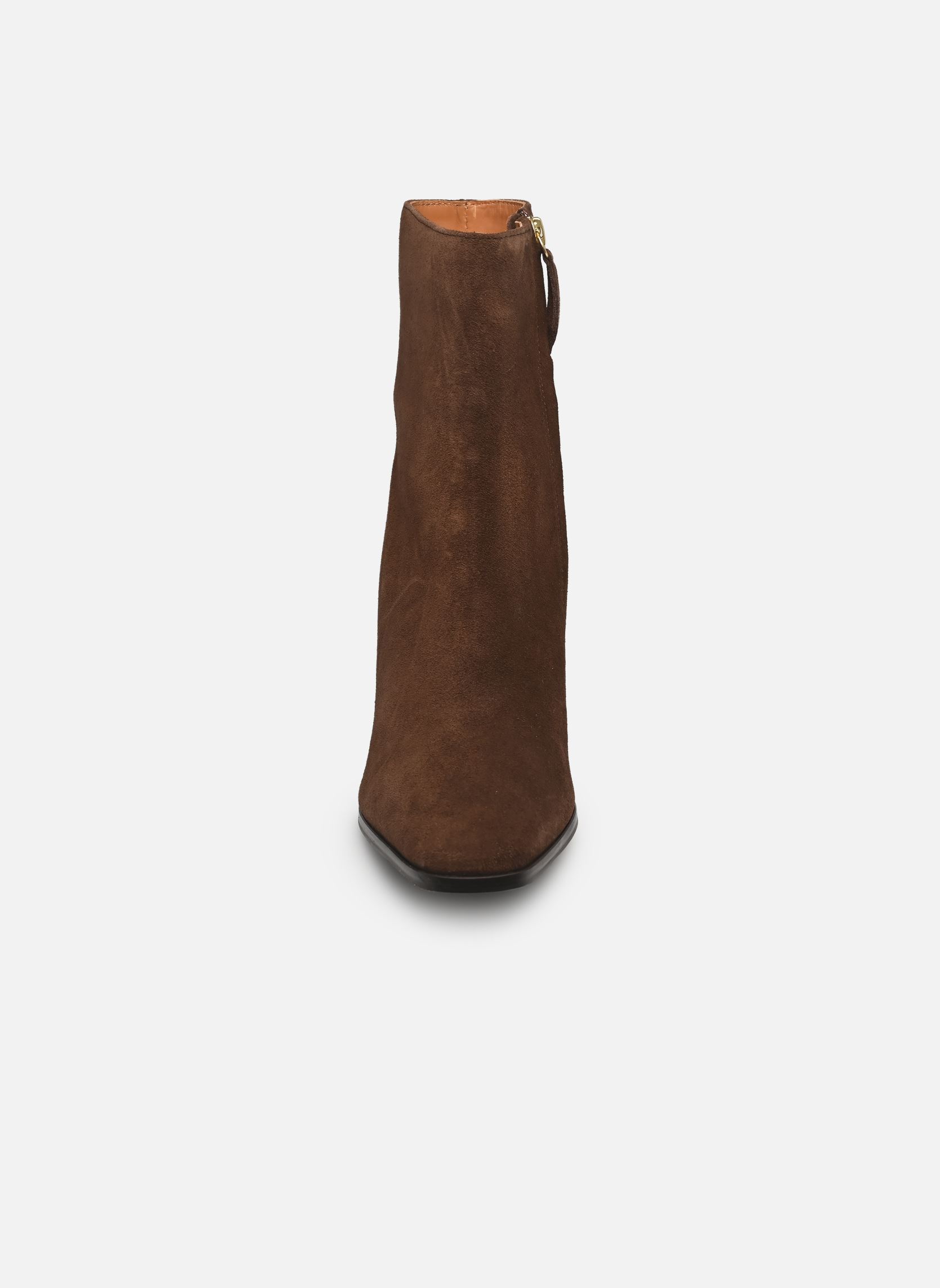 Stiefeletten und Stiefel Bottines n°670 - Suède - Marron damen braun Rivecour Stiefeletten und Stiefel Bottines n°670 - Suède - Marron damen braun MARRON