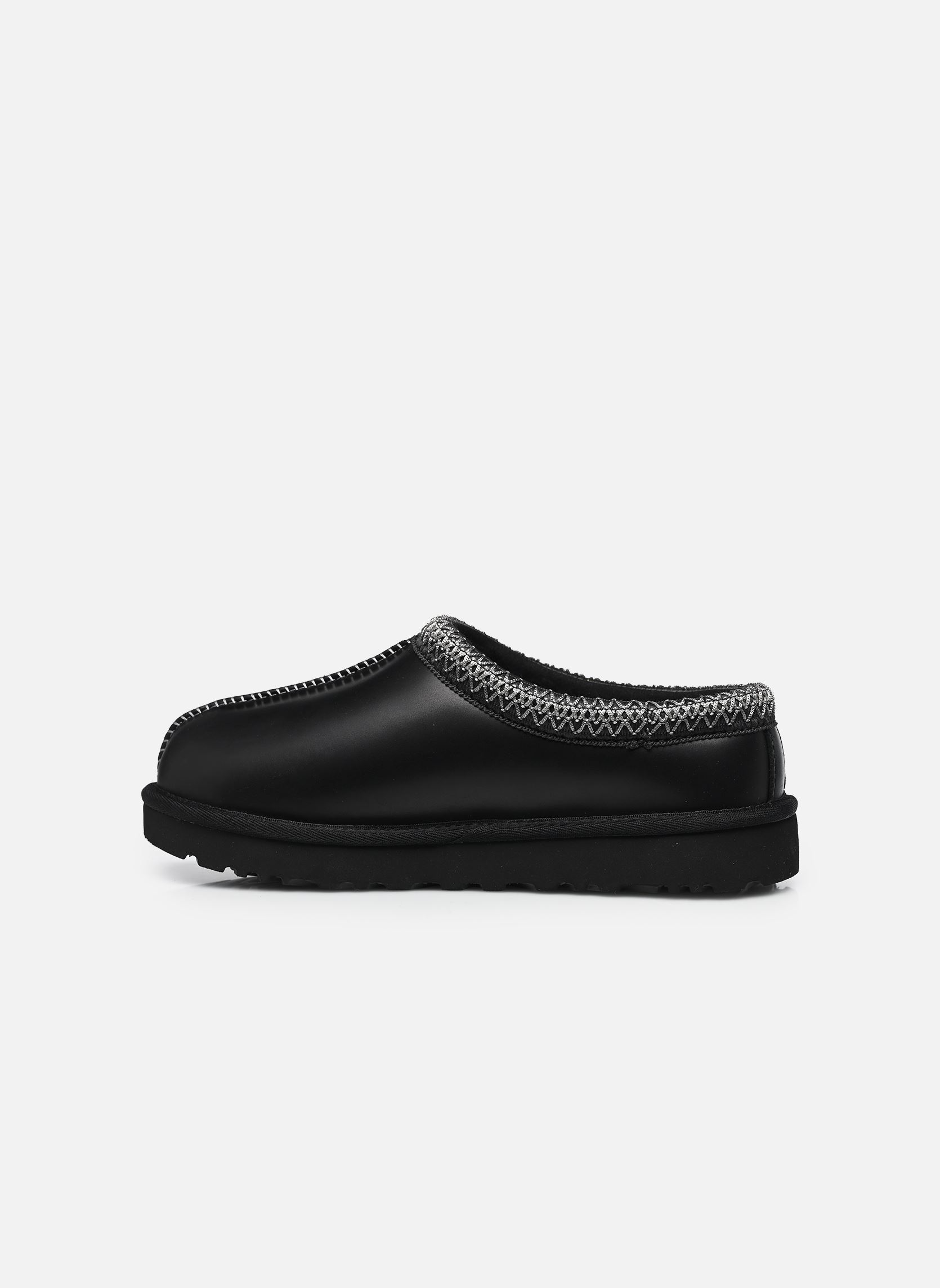 Hausschuhe W Tasman LTHR Regen damen schwarz UGG Hausschuhe W Tasman LTHR Regen damen schwarz BLACK