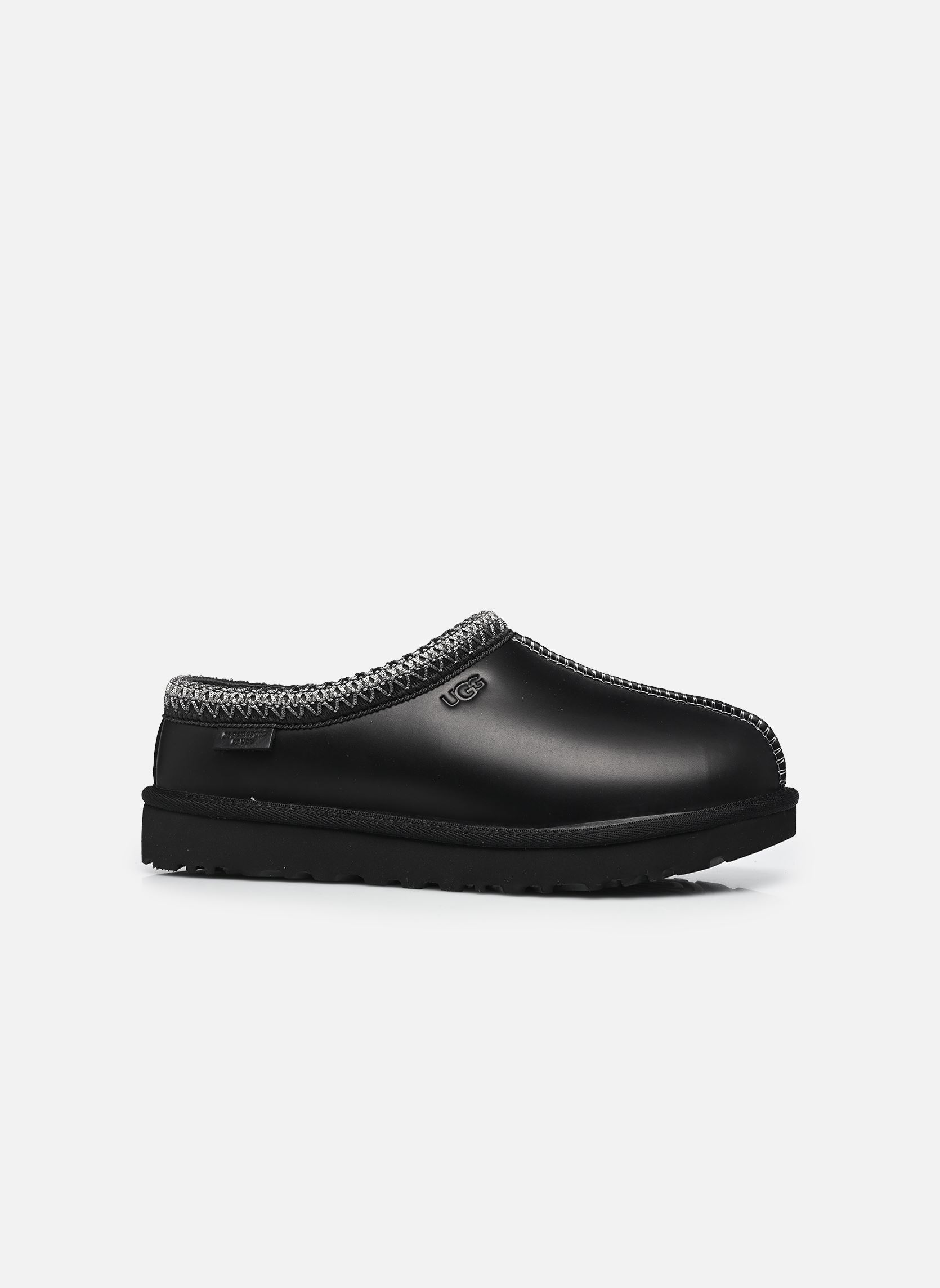 Hausschuhe W Tasman LTHR Regen damen schwarz UGG Hausschuhe W Tasman LTHR Regen damen schwarz BLACK