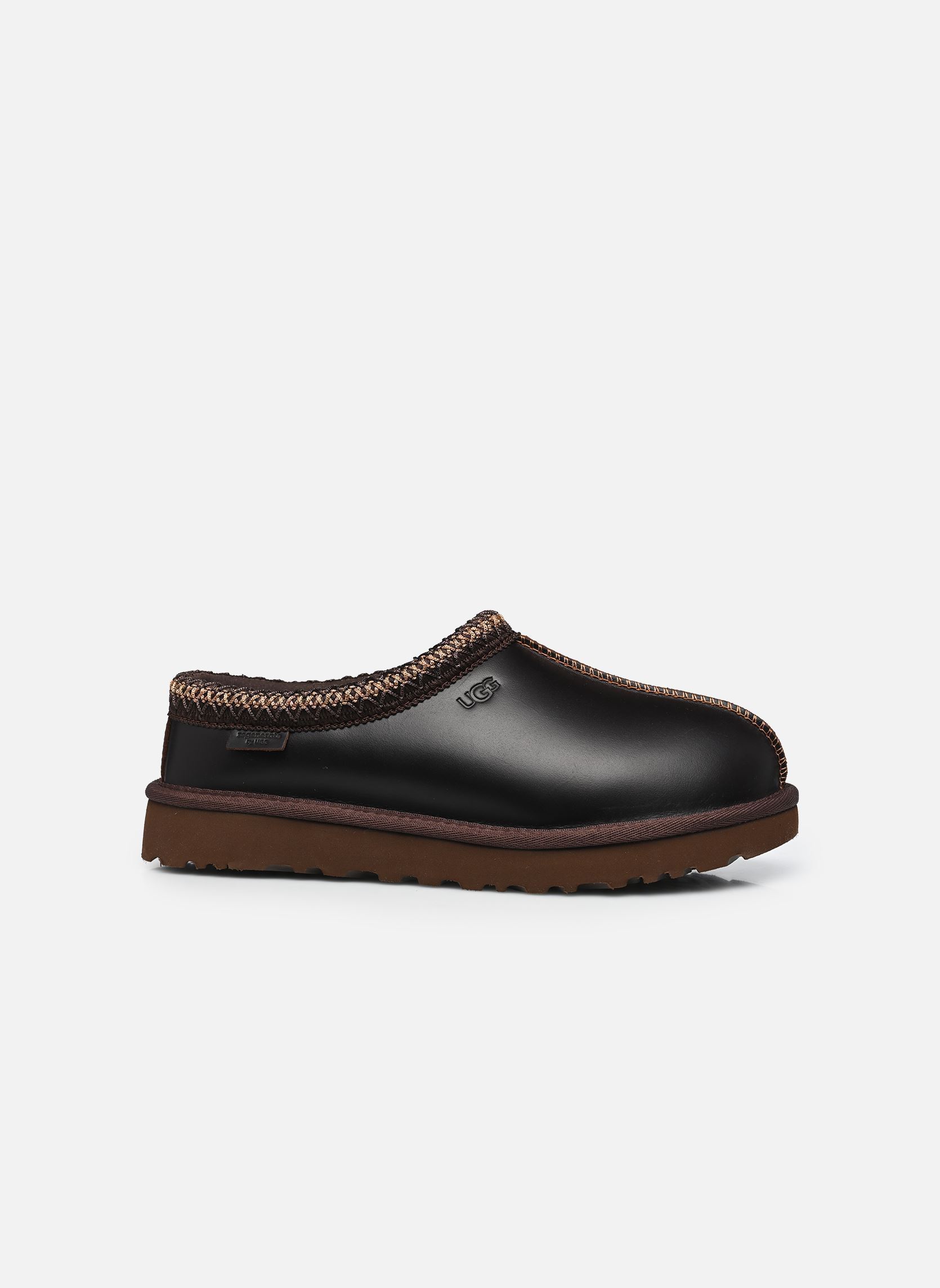 Pantoffels W Tasman LTHR Regen dames bruin UGG Pantoffels W Tasman LTHR Regen dames bruin IRONWOOD