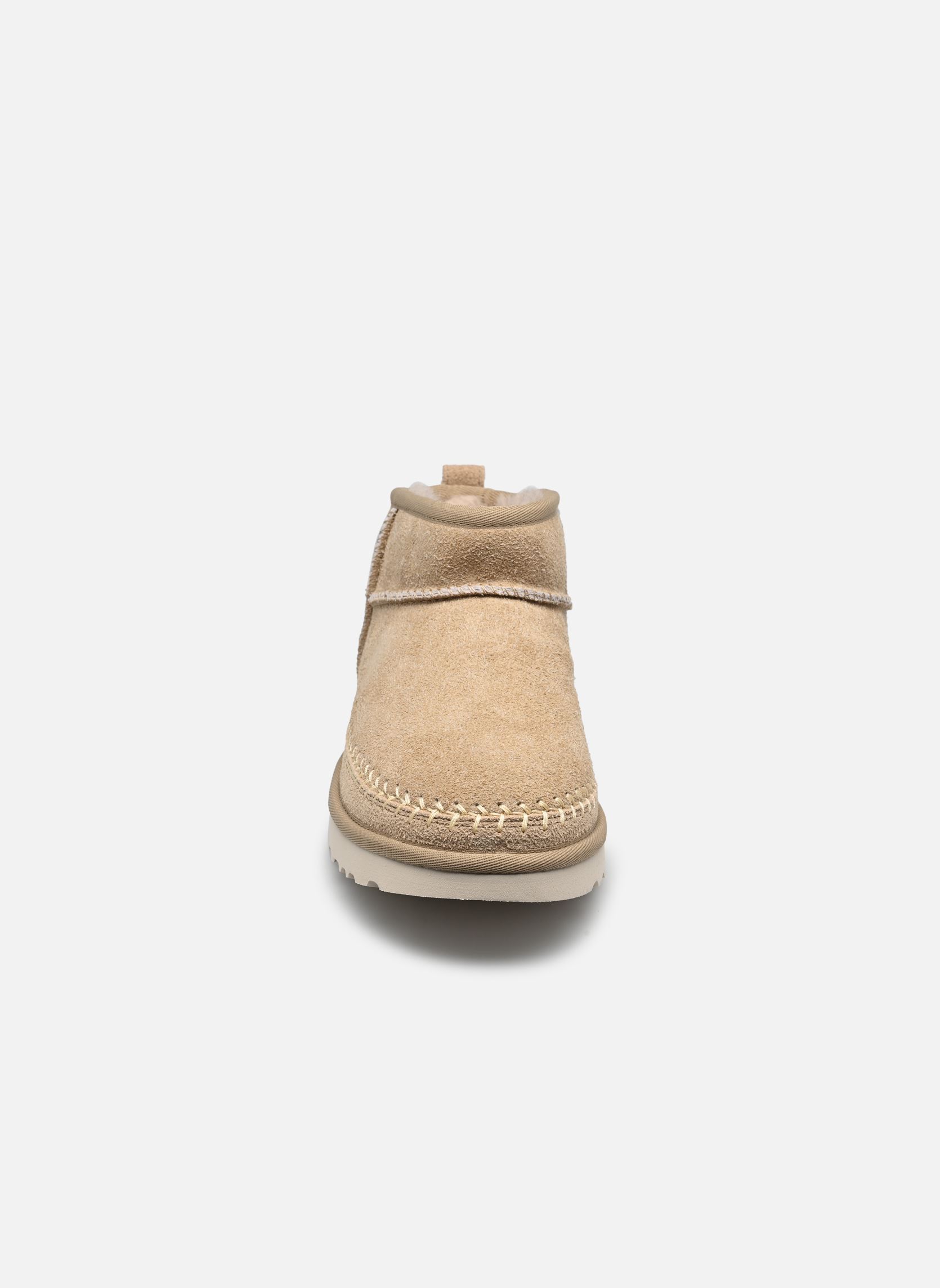 Bottines basses W Classic Ultra Mini Biarritz femme beige UGG Bottines basses W Classic Ultra Mini Biarritz femme beige MUSTARD SEED