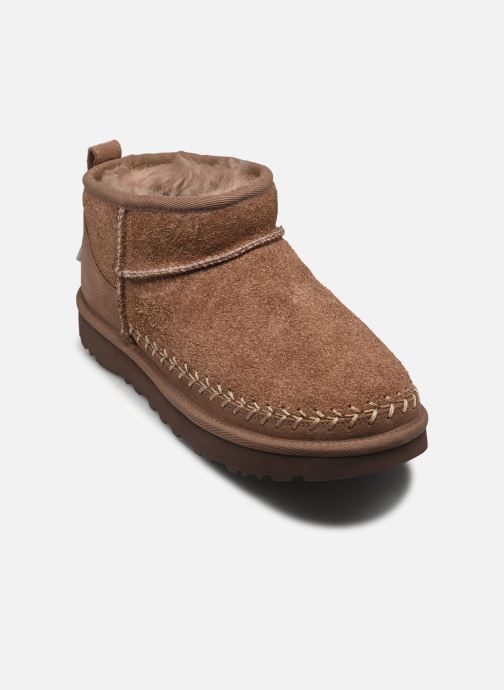 UGG Bottines basses W Classic Ultra Mini Biarritz femme marron