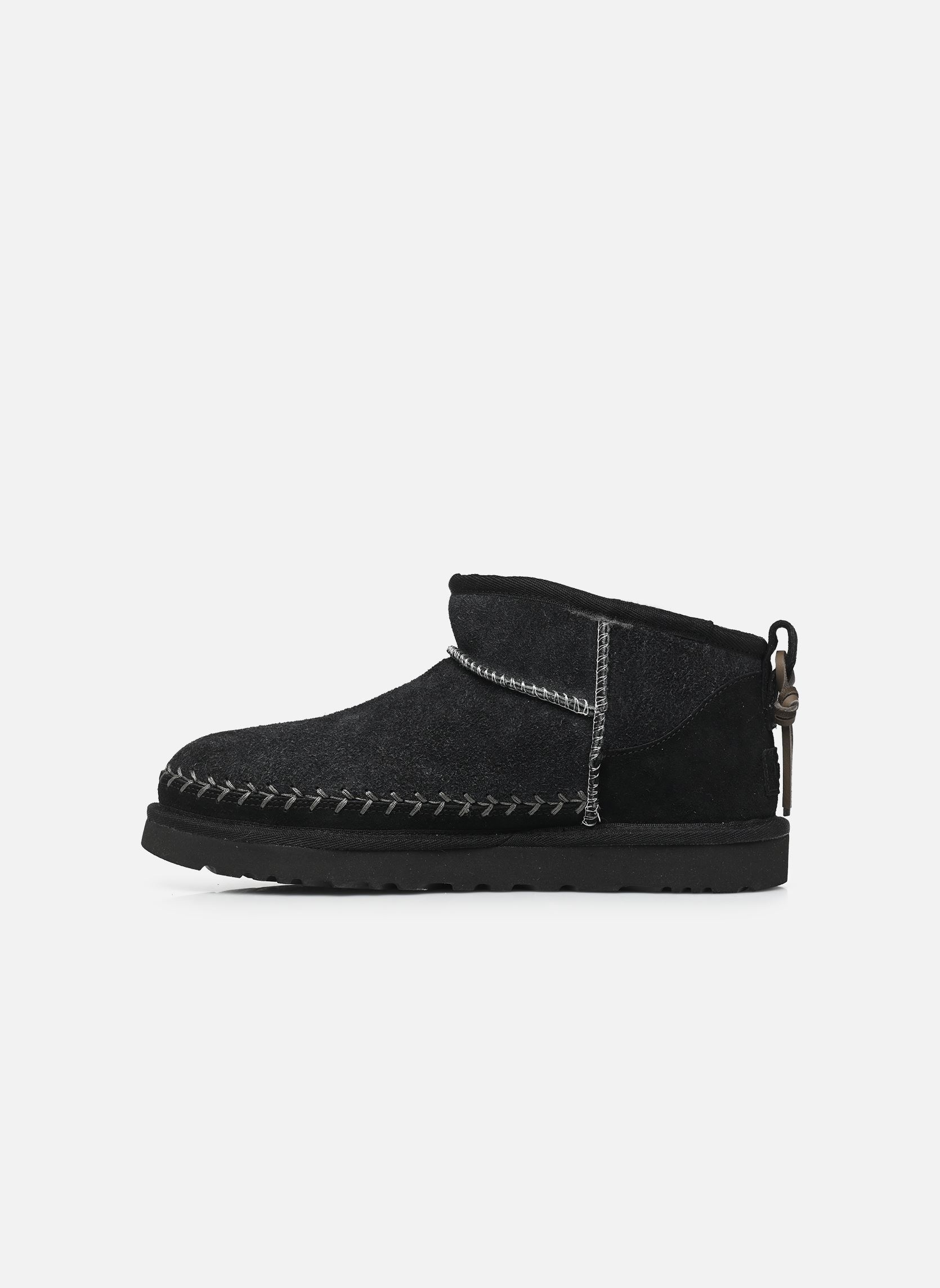 Bottines basses W Classic Ultra Mini Biarritz femme noir UGG Bottines basses W Classic Ultra Mini Biarritz femme noir BLACK