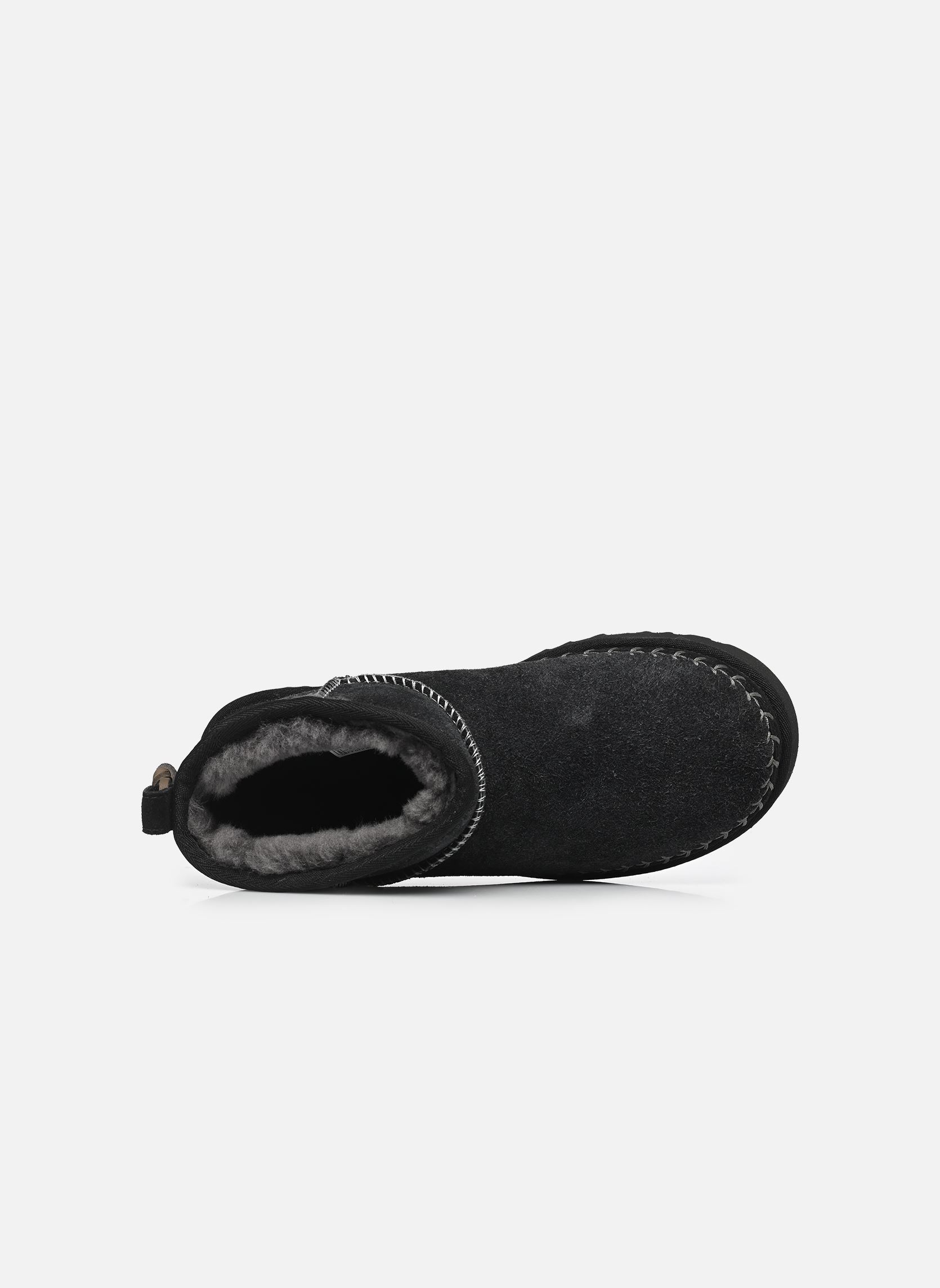 Bottines basses W Classic Ultra Mini Biarritz femme noir UGG Bottines basses W Classic Ultra Mini Biarritz femme noir BLACK