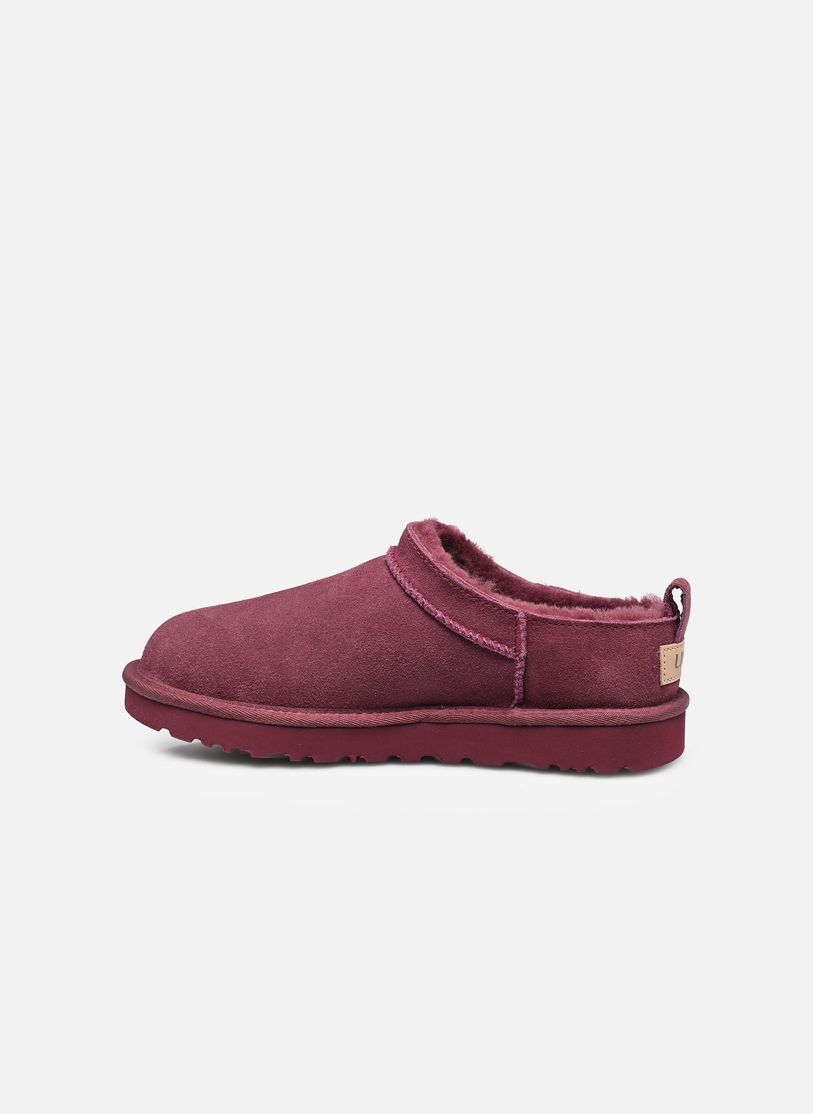 Lage enkellaarsjes W Classic Micro dames paars UGG Lage enkellaarsjes W Classic Micro dames paars BURNT MAGENTA