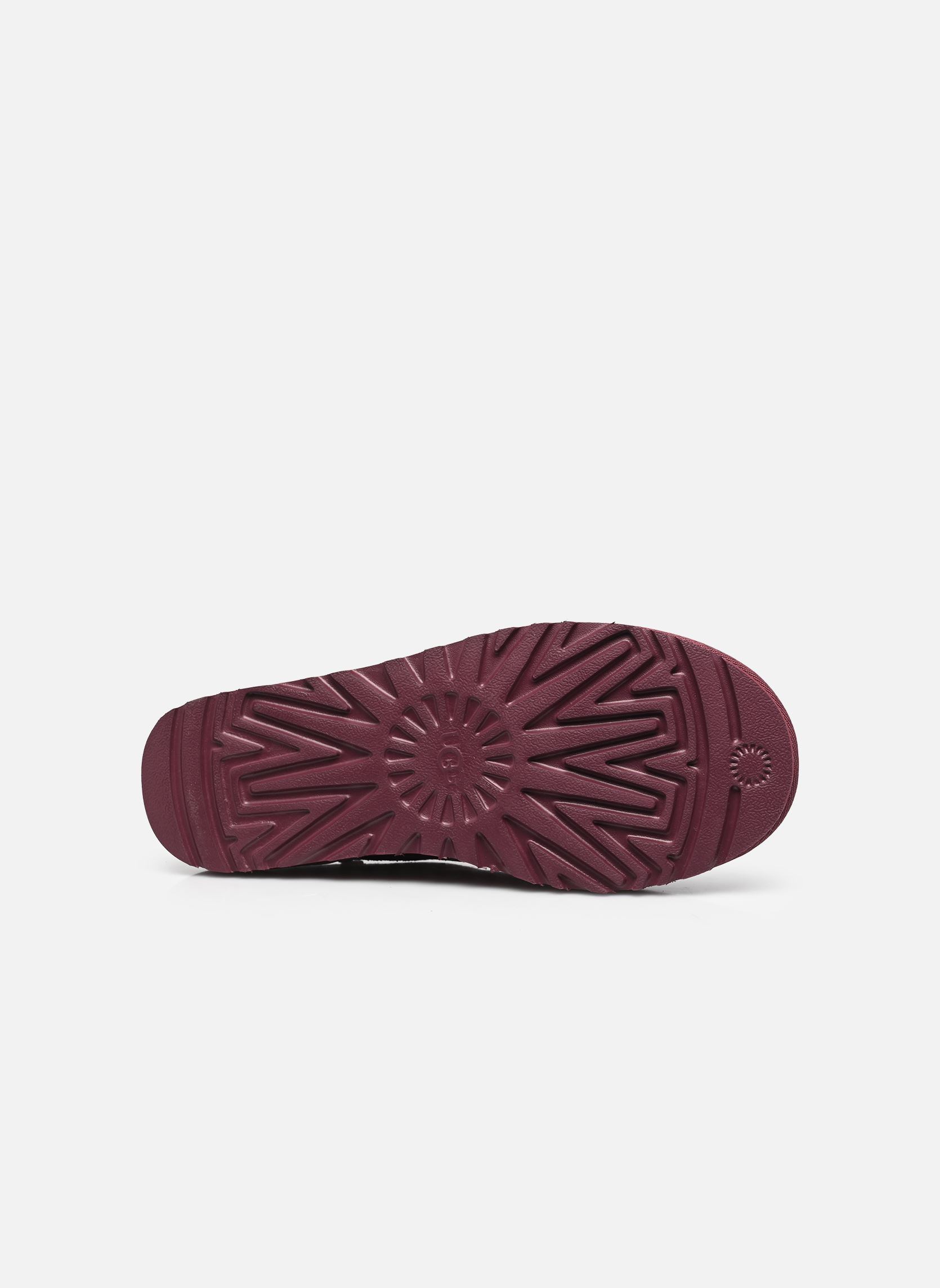 Lage enkellaarsjes W Classic Micro dames paars UGG Lage enkellaarsjes W Classic Micro dames paars BURNT MAGENTA