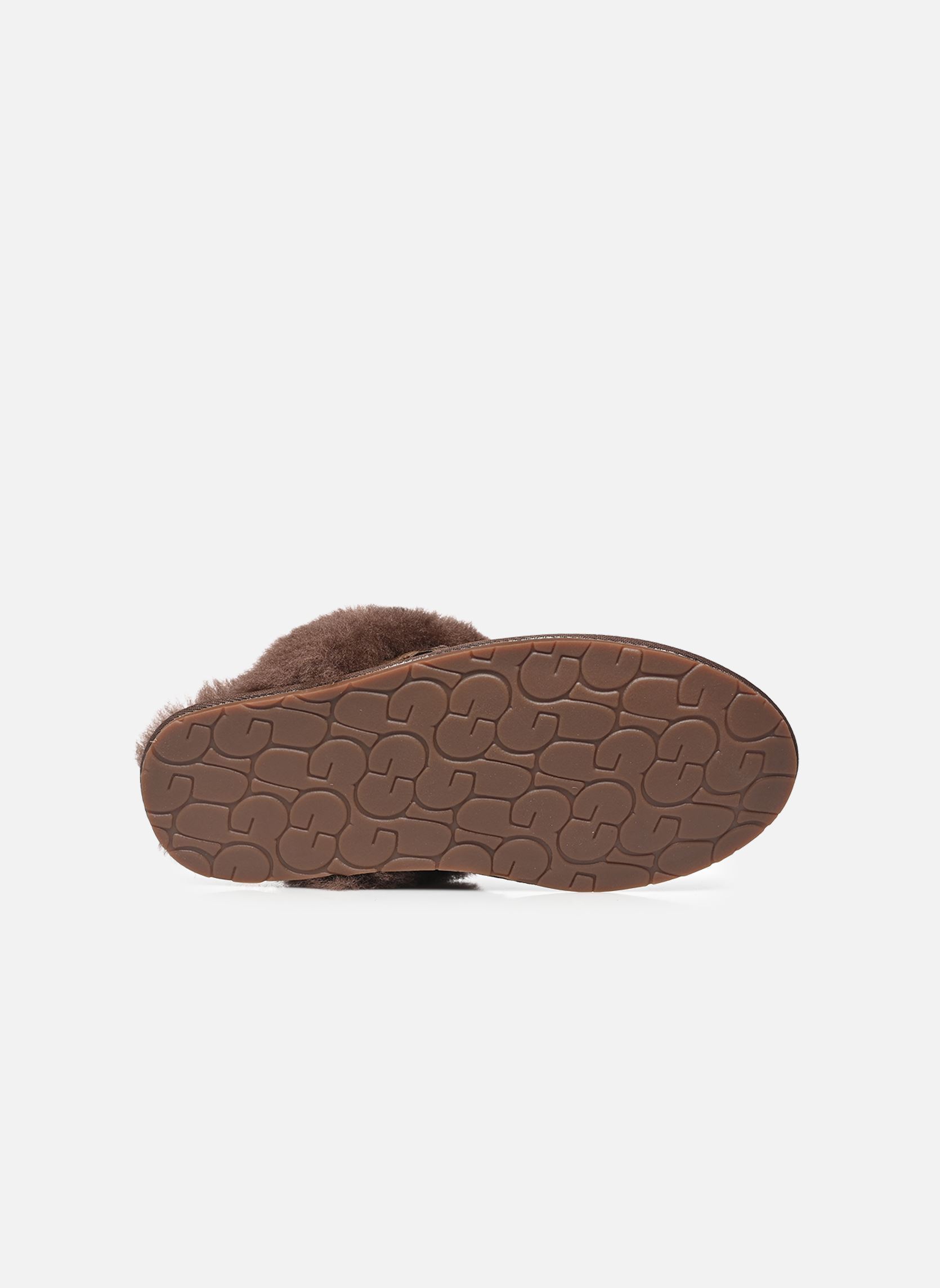 Hausschuhe W Scuffette Caspian damen braun UGG Hausschuhe W Scuffette Caspian damen braun BURNT CEDAR