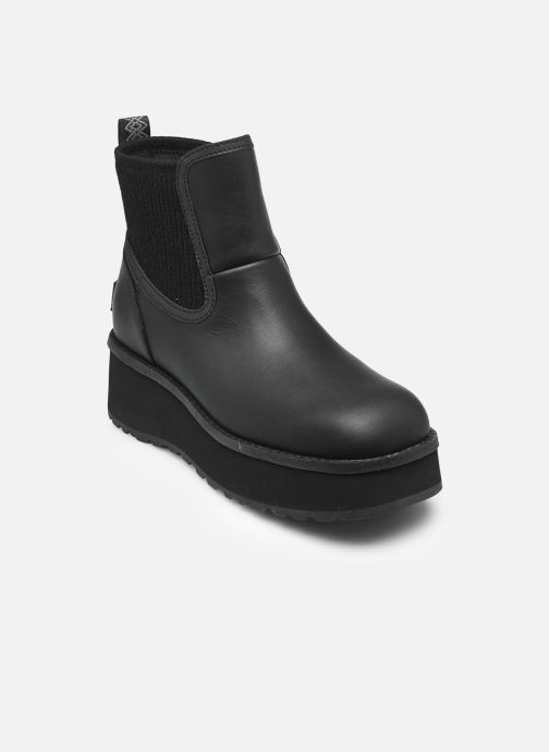 UGG Bottines fourrées W Cityfunc Chelsea femme noir