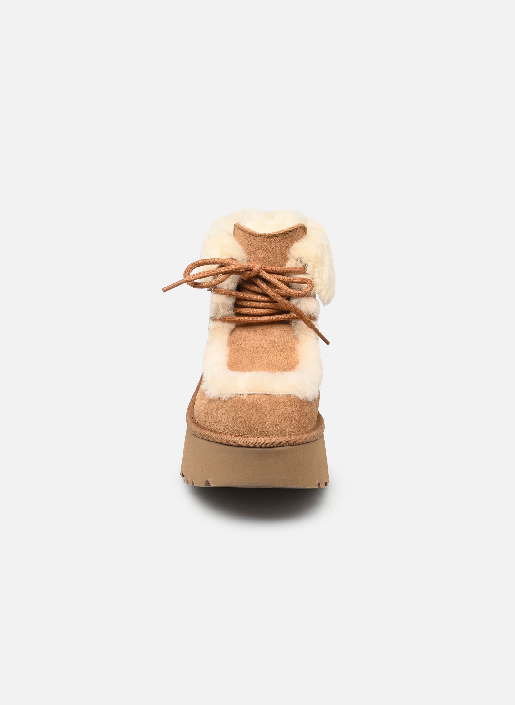 Geschnürte Stiefeletten W Esmee Lace Up damen braun UGG Geschnürte Stiefeletten W Esmee Lace Up damen braun CHESTNUT