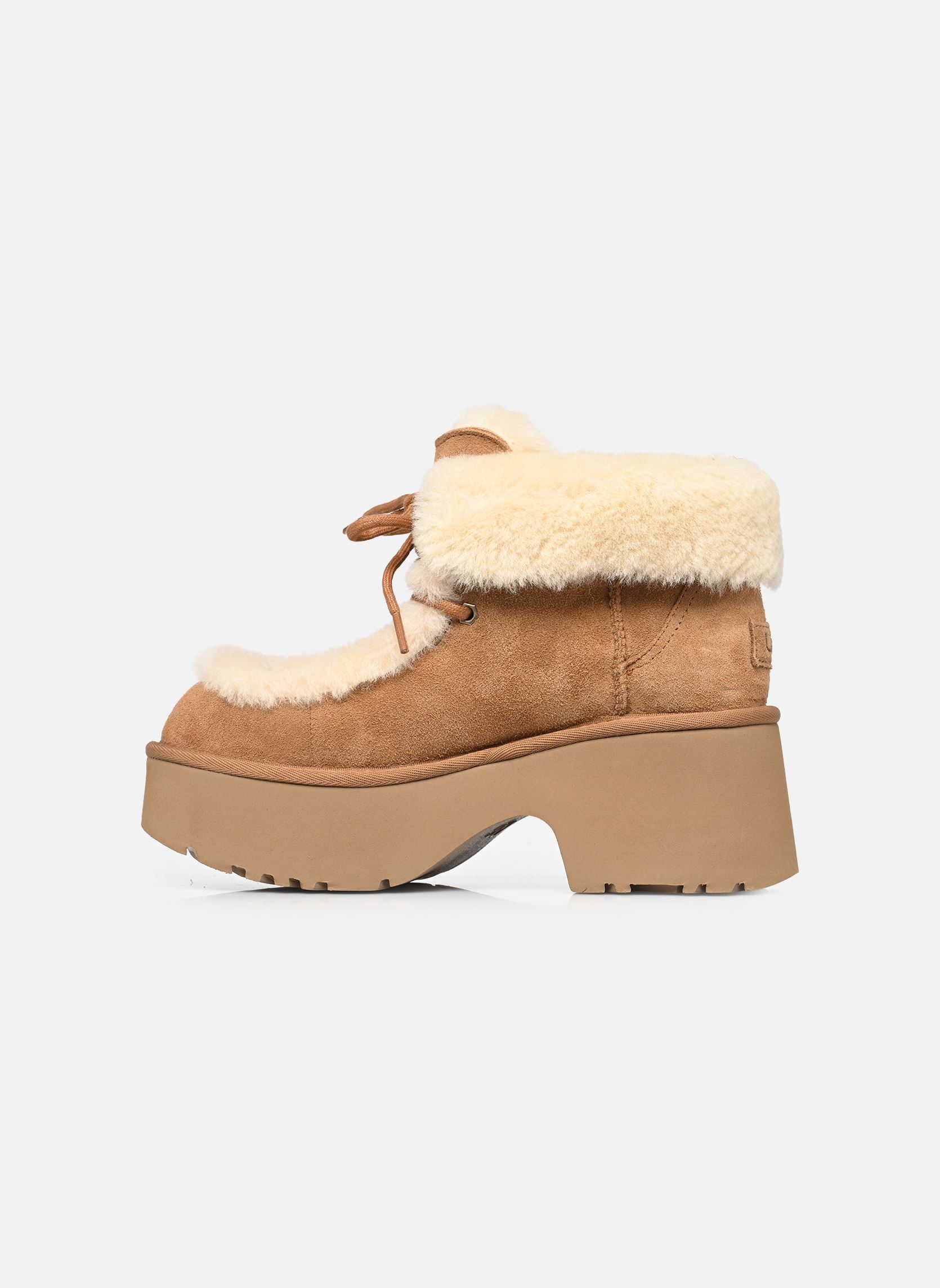 Geschnürte Stiefeletten W Esmee Lace Up damen braun UGG Geschnürte Stiefeletten W Esmee Lace Up damen braun CHESTNUT