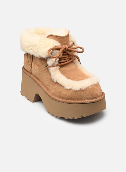 UGG Bottines à lacets W Esmee Lace Up femme marron