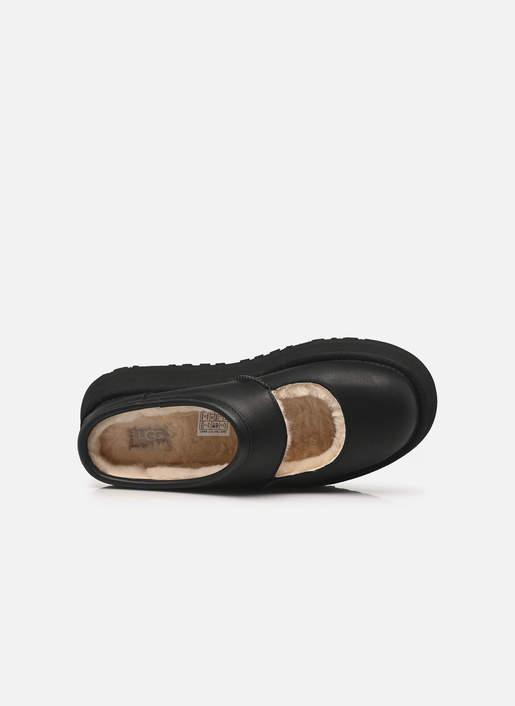 Pantoffels W Bea Mary Jane LTHR dames zwart UGG Pantoffels W Bea Mary Jane LTHR dames zwart BLACK