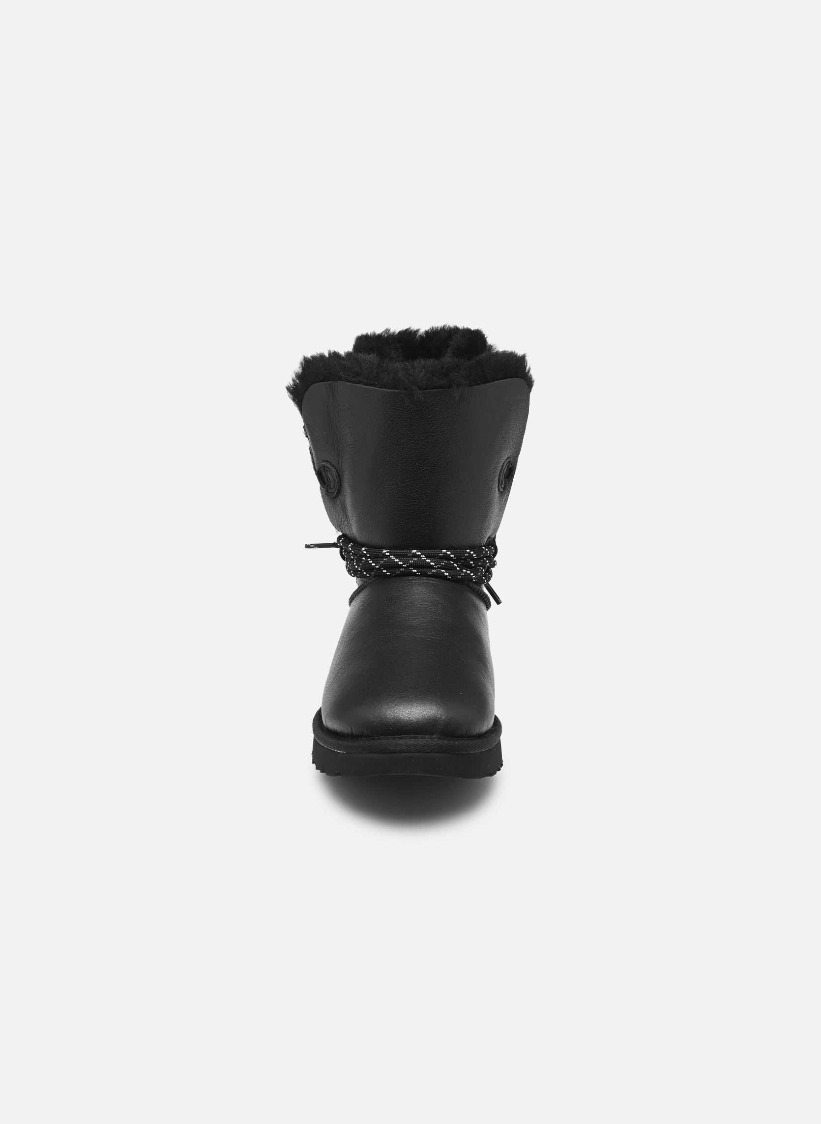 Bottines fourrées W Bailey Tie LTHR femme noir UGG Bottines fourrées W Bailey Tie LTHR femme noir BLACK
