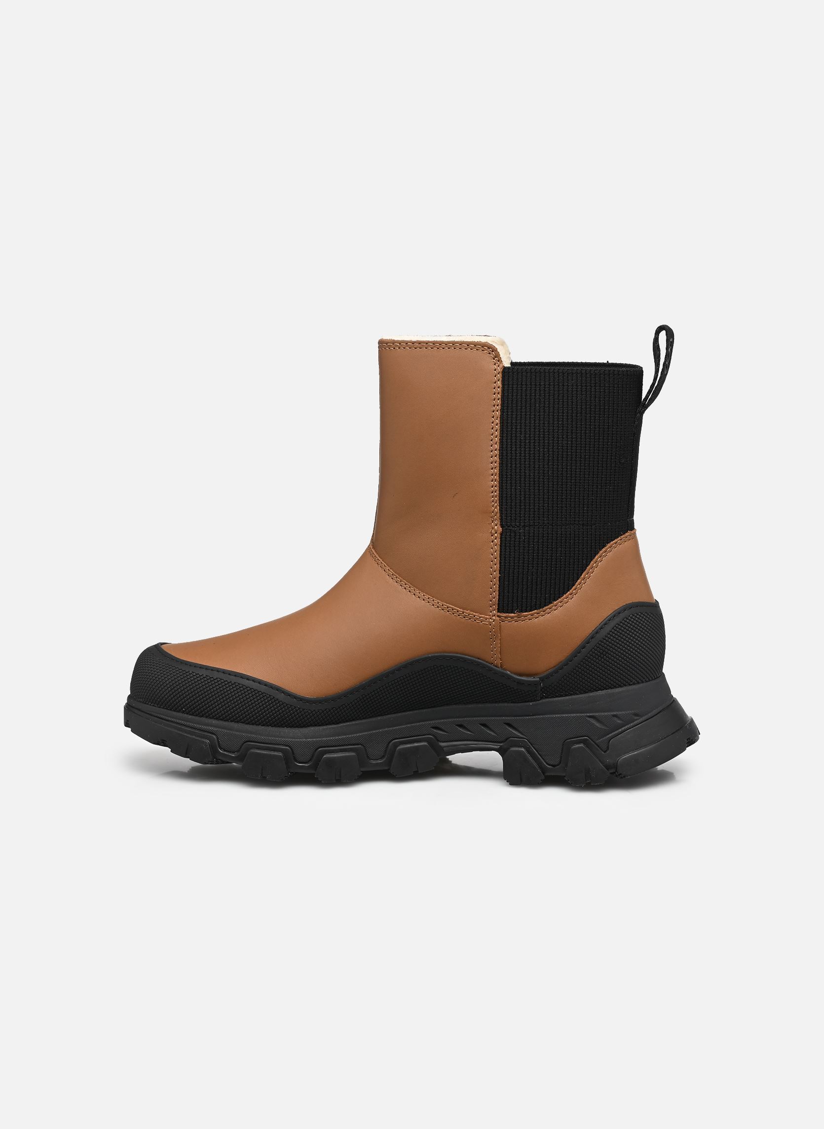 Gefütterte Stiefeletten W MetroTrek Chelsea damen braun UGG Gefütterte Stiefeletten W MetroTrek Chelsea damen braun CHESTNUT
