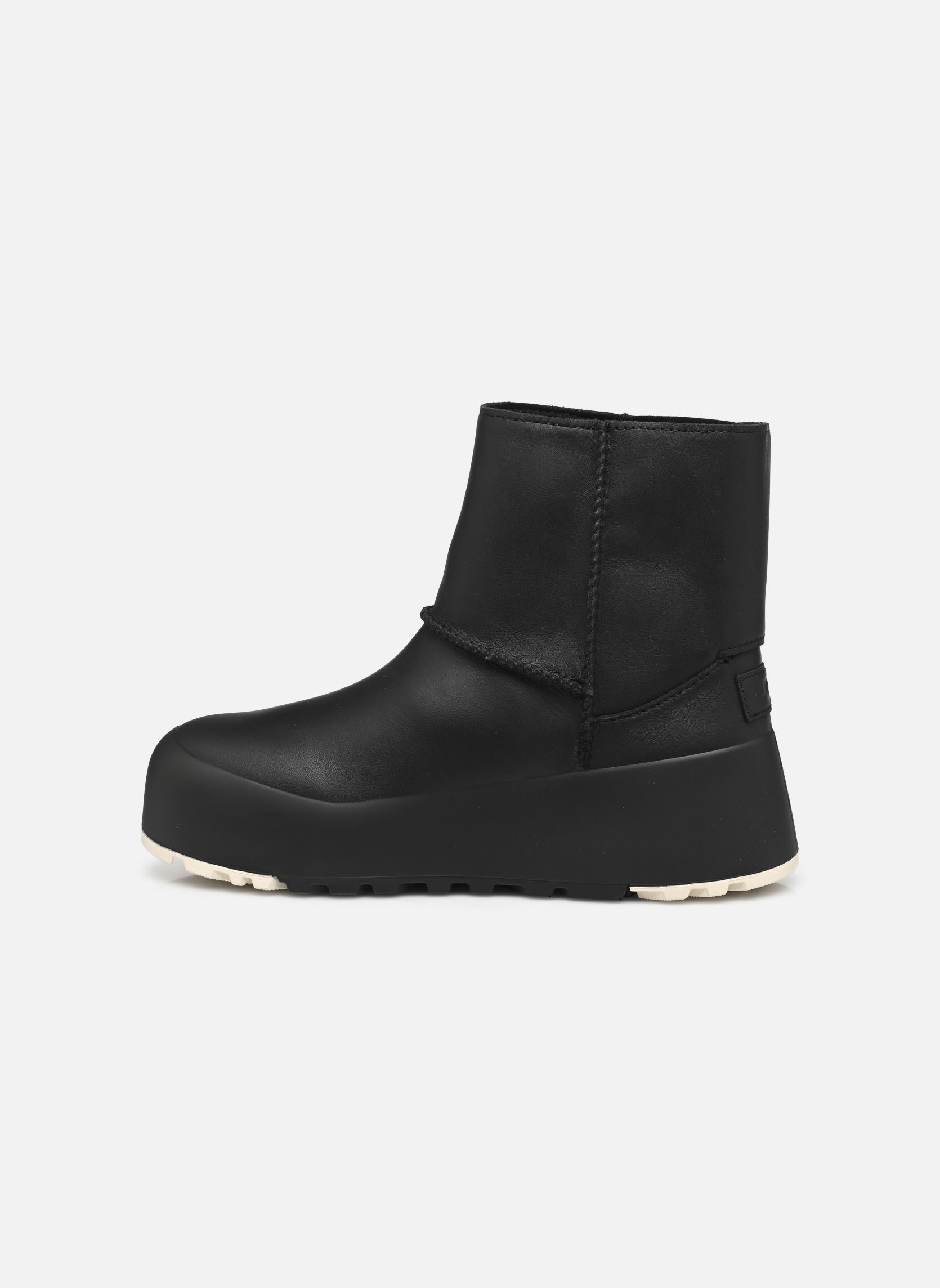 Bottines fourrées W Classic StreetScape LTHR femme noir UGG Bottines fourrées W Classic StreetScape LTHR femme noir BLACK / JASMINE