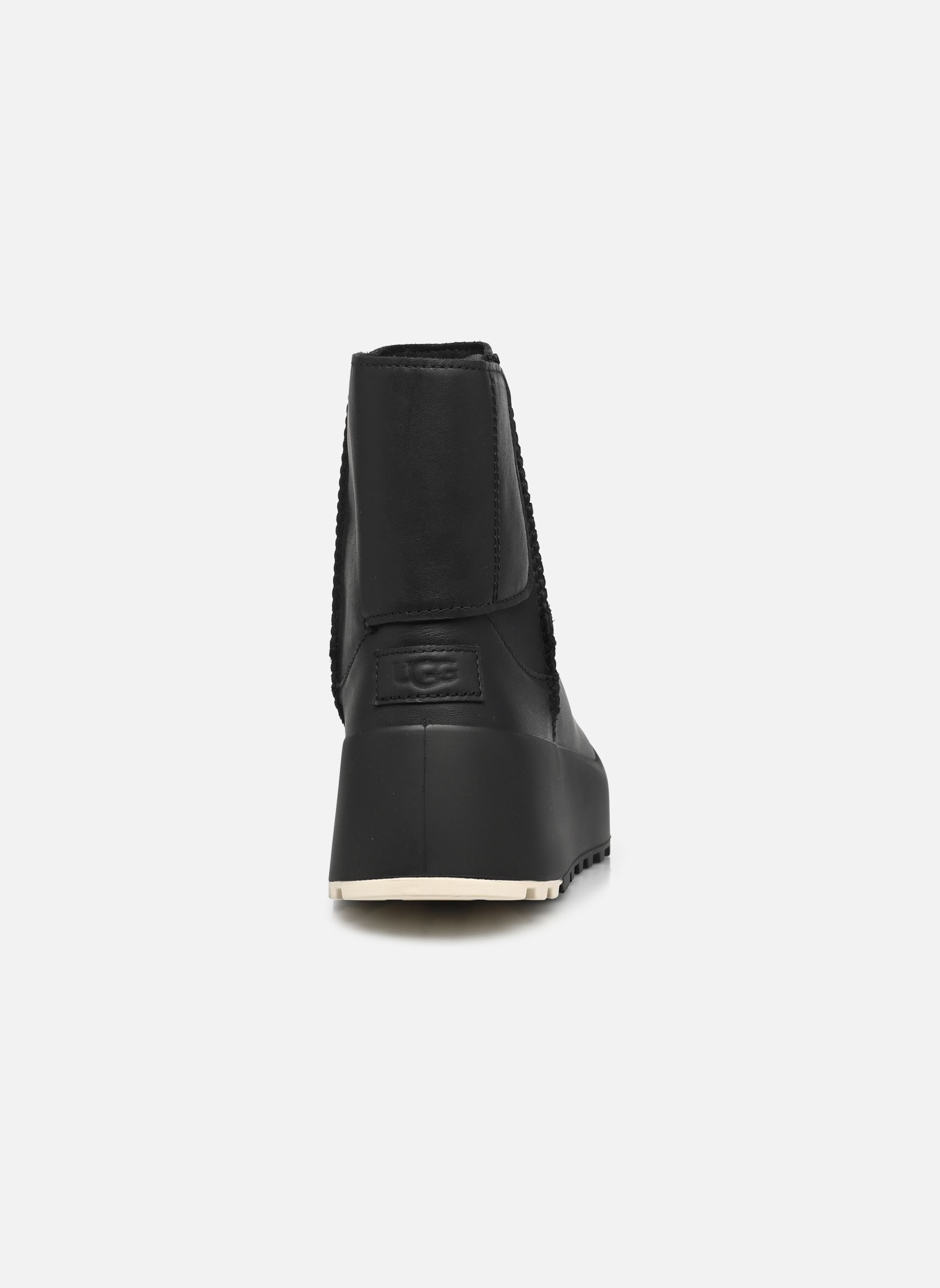 Bottines fourrées W Classic StreetScape LTHR femme noir UGG Bottines fourrées W Classic StreetScape LTHR femme noir BLACK / JASMINE