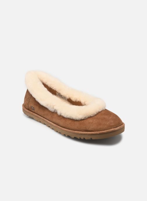 UGG Klassische Ballerinas W Zora Ballet Flat damen braun