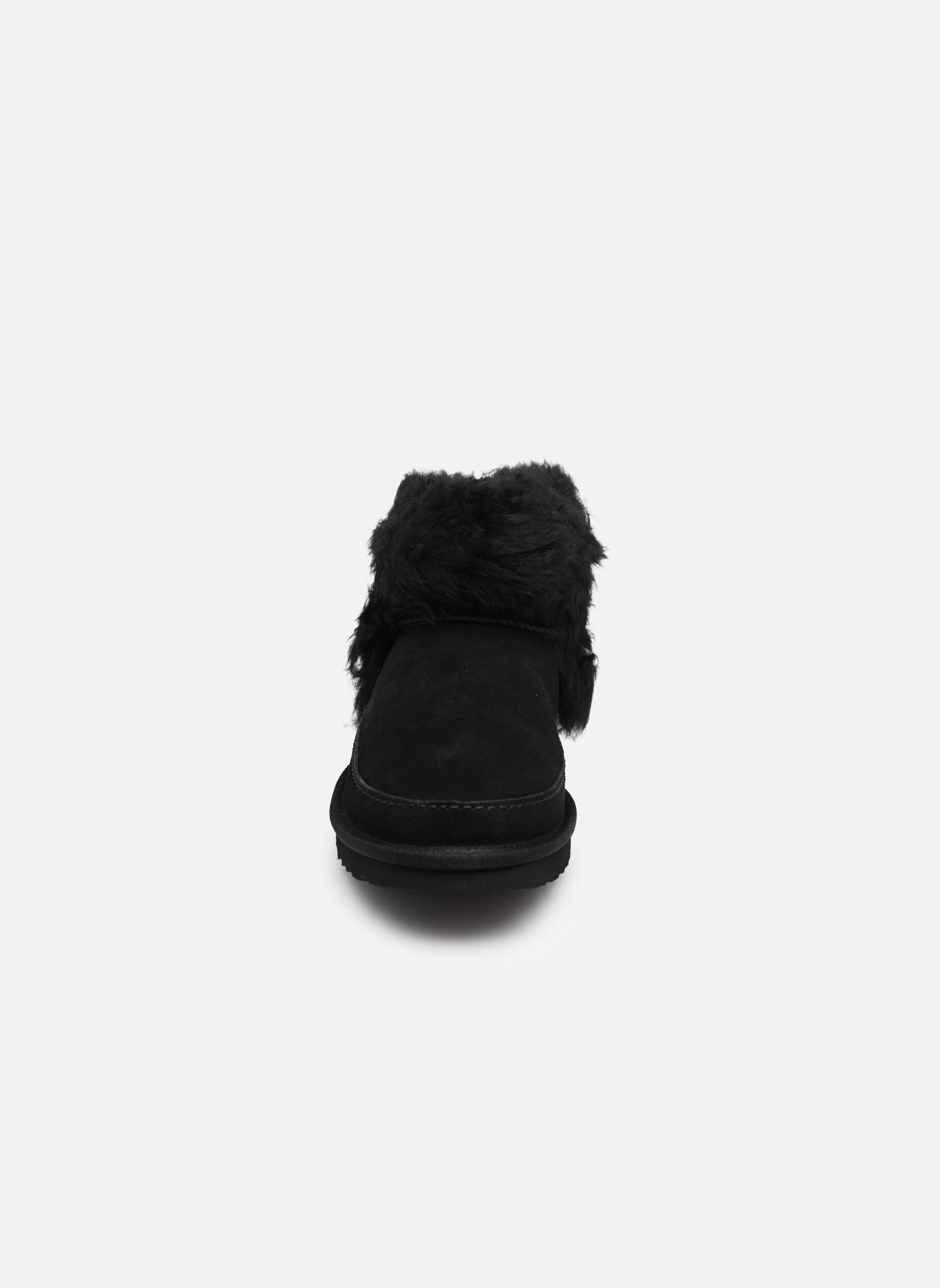Bottines fourrées W Classic Ultra Mini Chalet femme noir UGG Bottines fourrées W Classic Ultra Mini Chalet femme noir BLACK