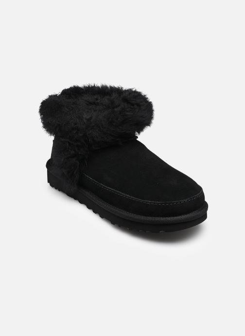 UGG Bottines fourrées W Classic Ultra Mini Chalet femme noir
