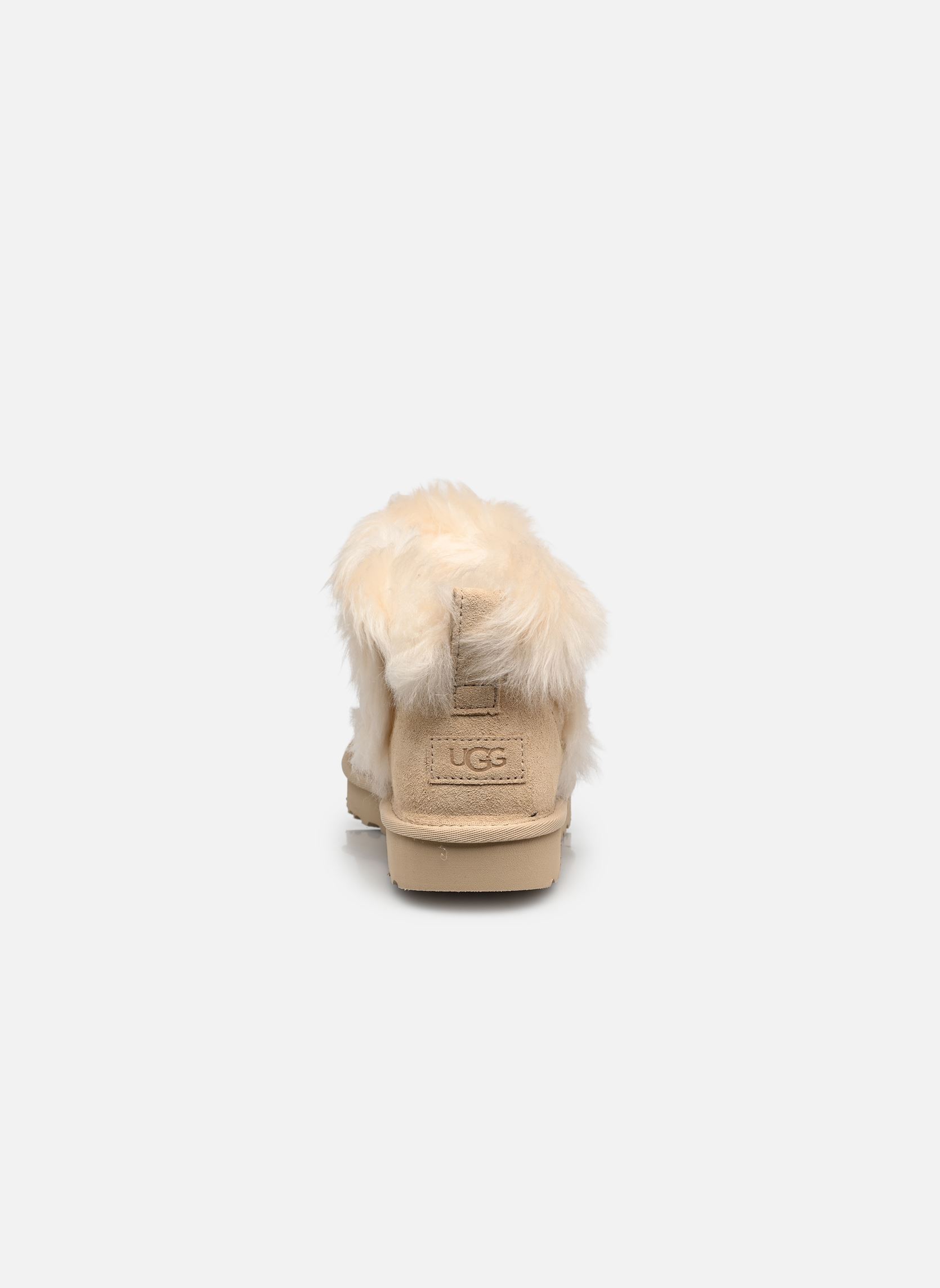 Gevoerde enkellaarsjes W Classic Ultra Mini Chalet dames beige UGG Gevoerde enkellaarsjes W Classic Ultra Mini Chalet dames beige SANDCASTLE
