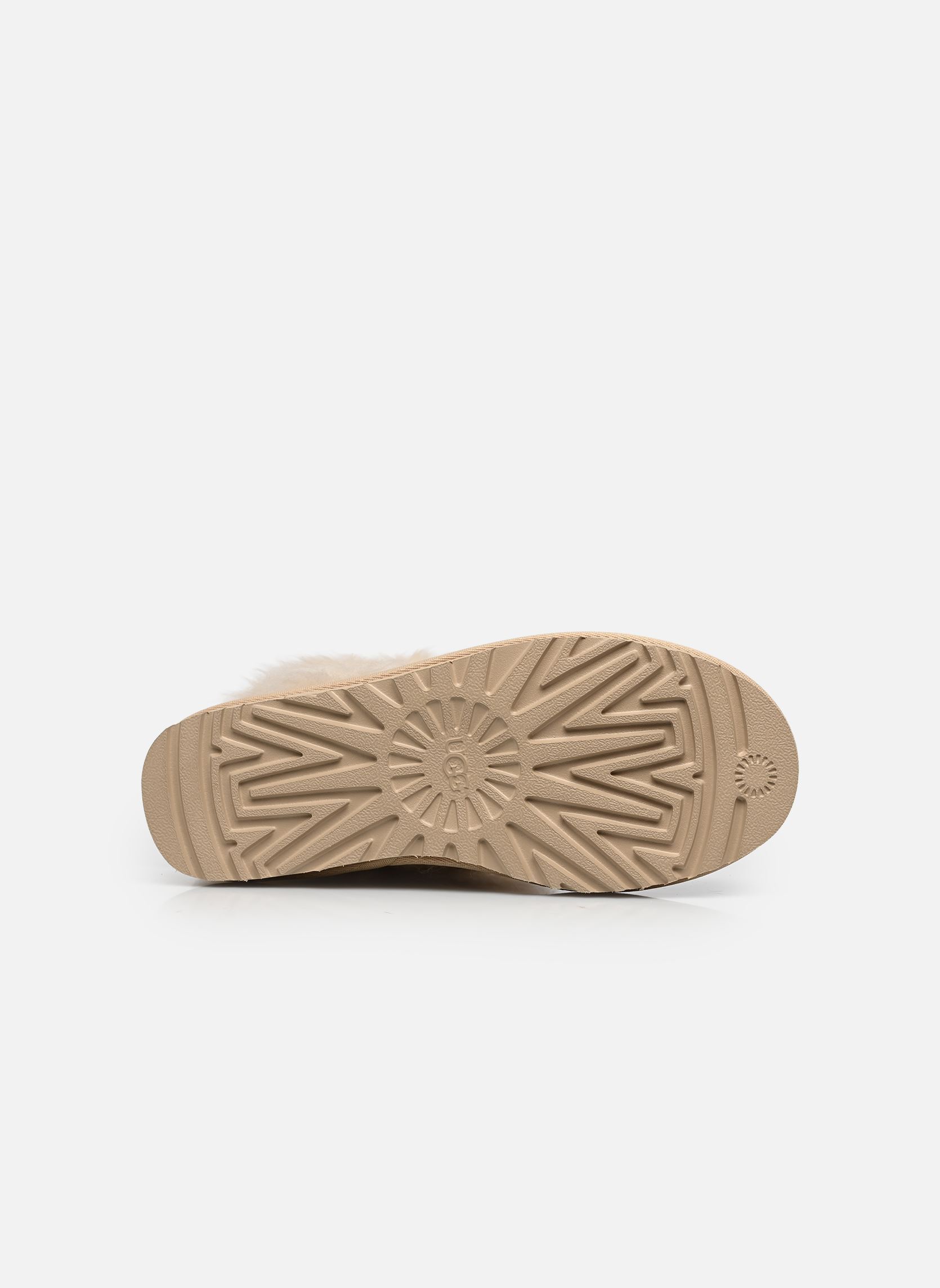 Gevoerde enkellaarsjes W Classic Ultra Mini Chalet dames beige UGG Gevoerde enkellaarsjes W Classic Ultra Mini Chalet dames beige SANDCASTLE