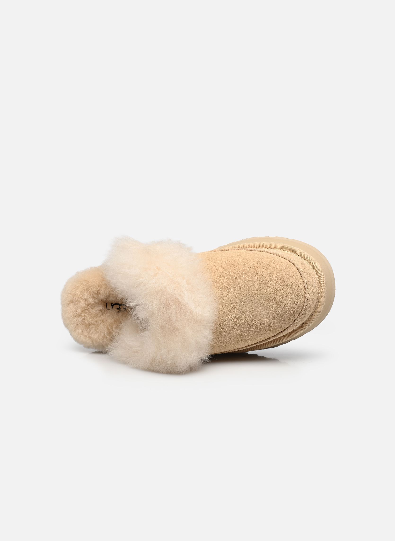 Chaussons W Disquette Chalet femme beige UGG Chaussons W Disquette Chalet femme beige SANDCASTLE