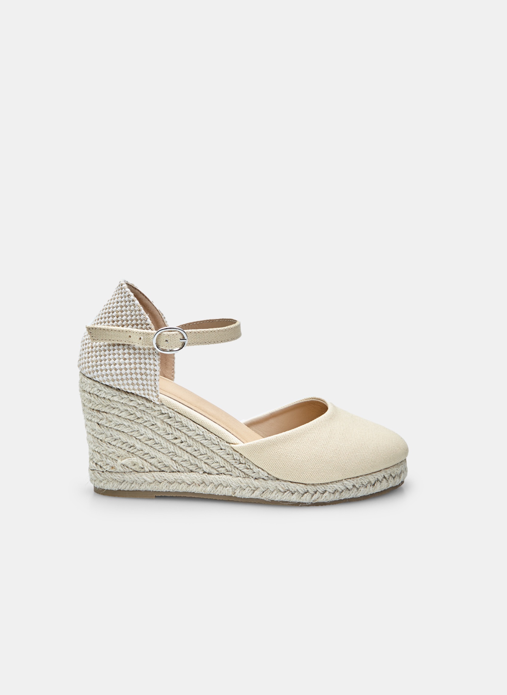 Espadrilles plates 7698335 femme beige Bata Espadrilles plates 7698335 femme beige Beige