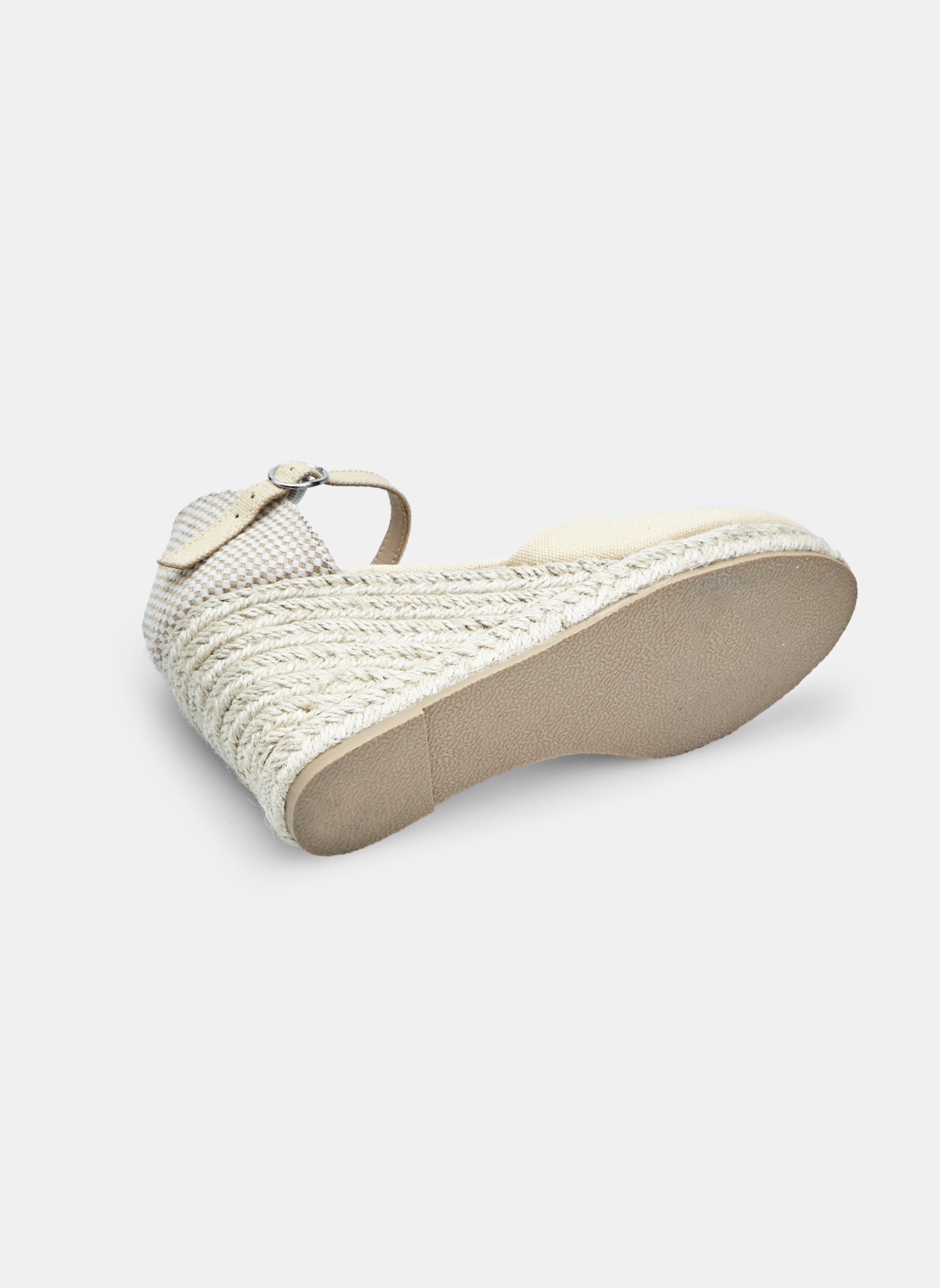 Espadrilles plates 7698335 femme beige Bata Espadrilles plates 7698335 femme beige Beige