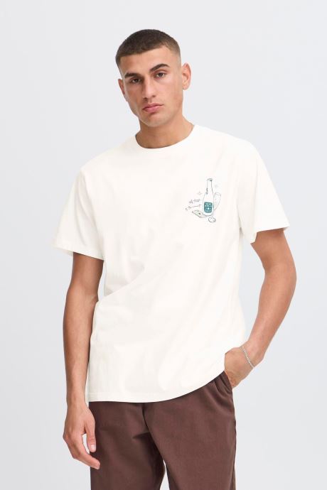 SOLID T-shirts met korte mouwen Sdrae heren wit