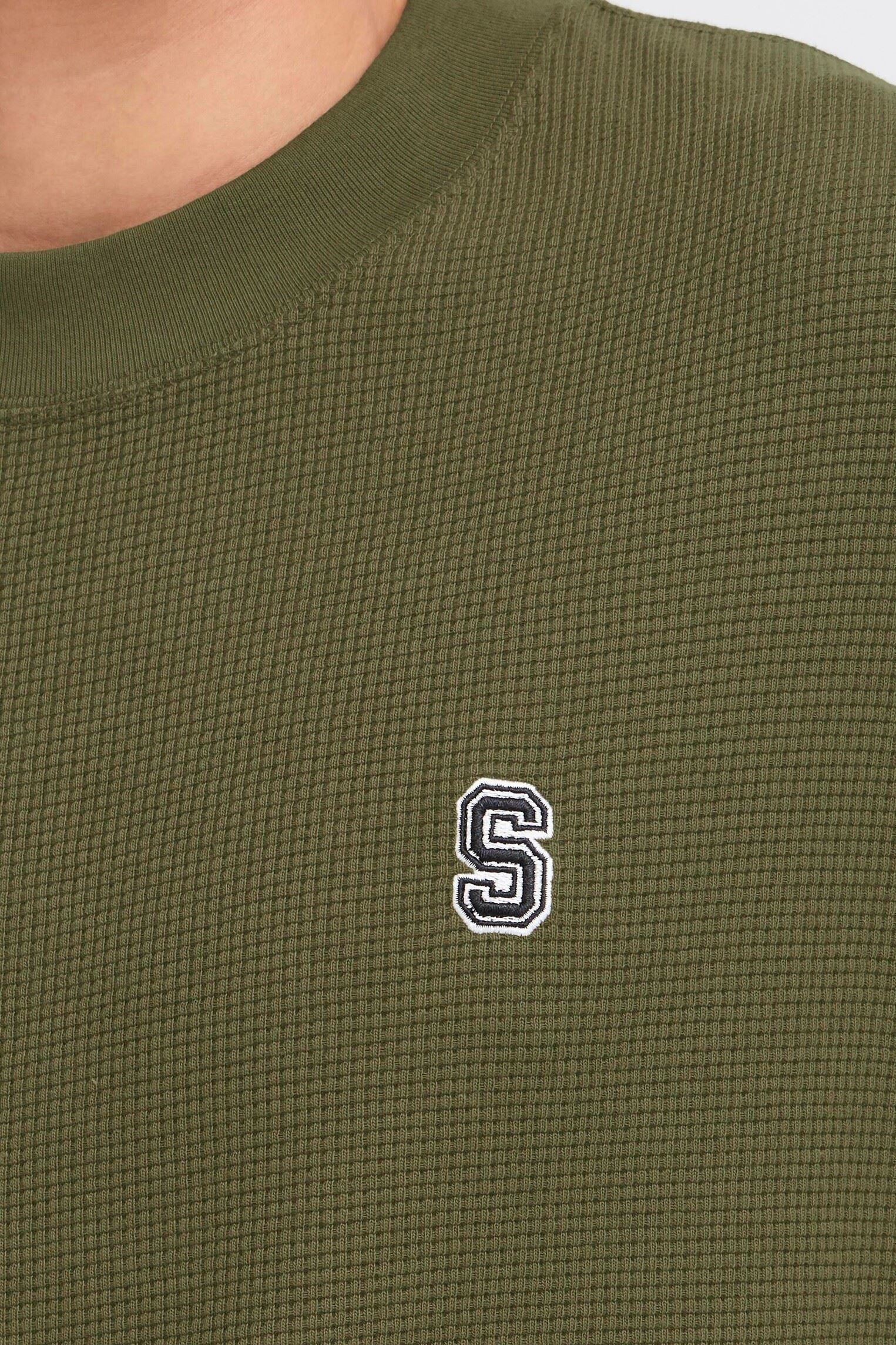 Kurzarm-T-Shirts Sdraul herren grün SOLID Kurzarm-T-Shirts Sdraul herren grün IVY GREEN