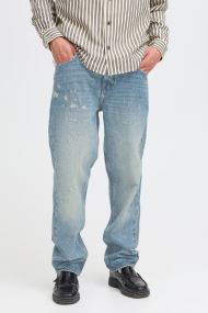 Jeans droit Sdryan Destroy homme bleu