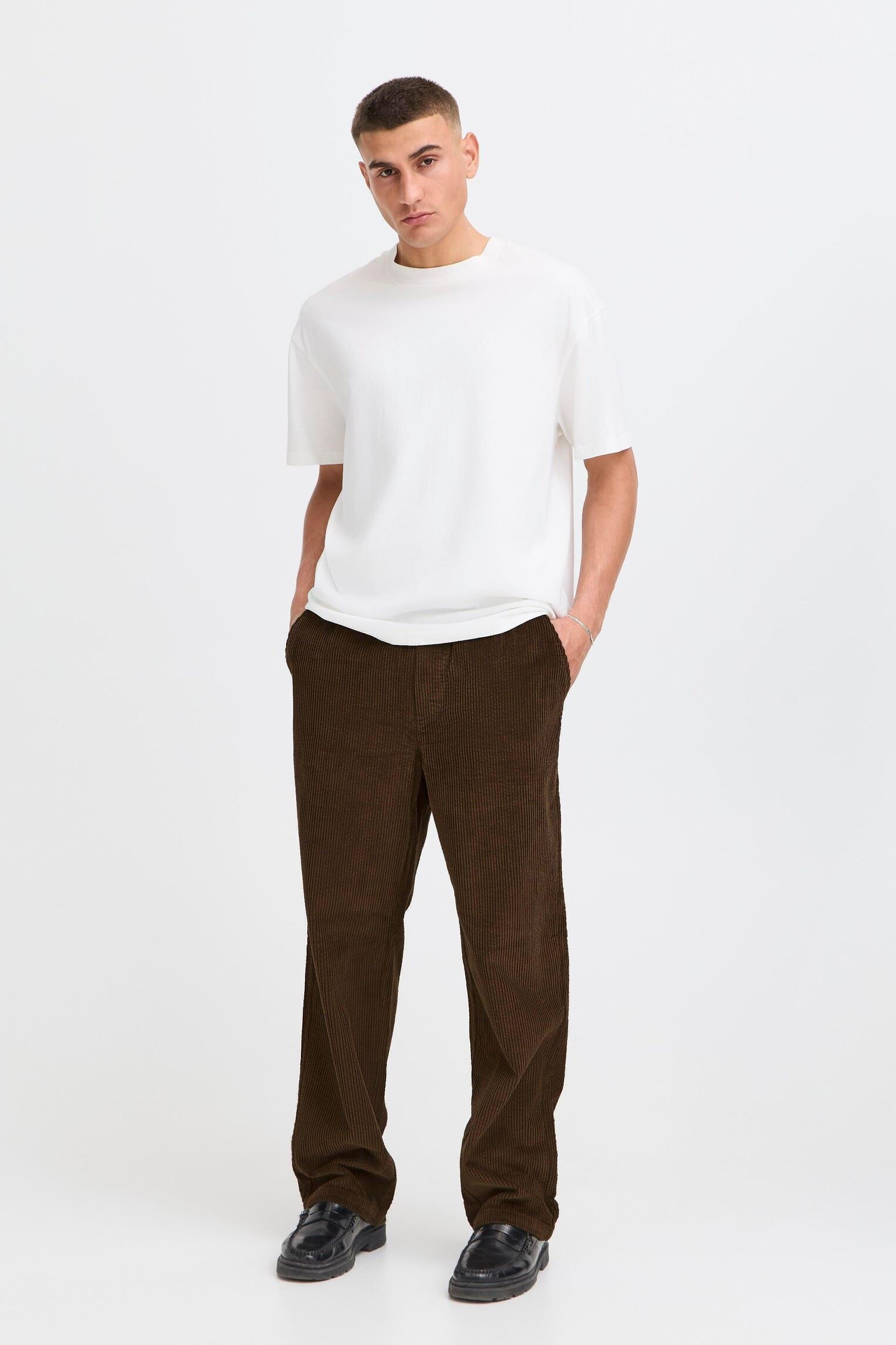Chino broeken Sdalann Elasticated heren bruin SOLID Chino broeken Sdalann Elasticated heren bruin SLATE BLACK