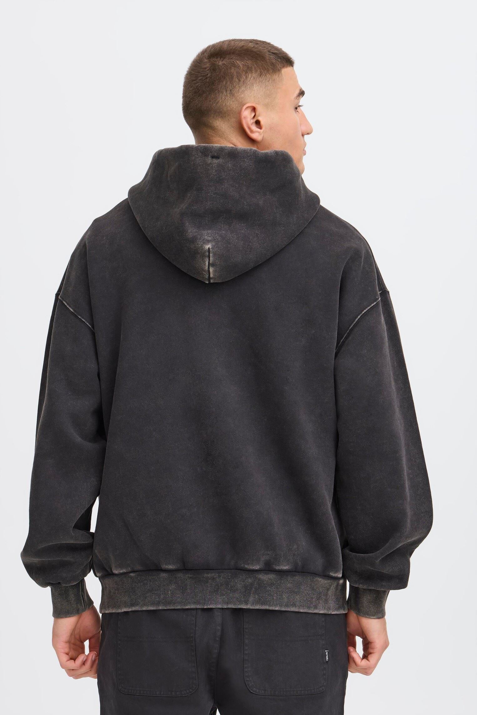 Sweats à capuche Sdraheem homme noir SOLID Sweats à capuche Sdraheem homme noir TRUE BLACK