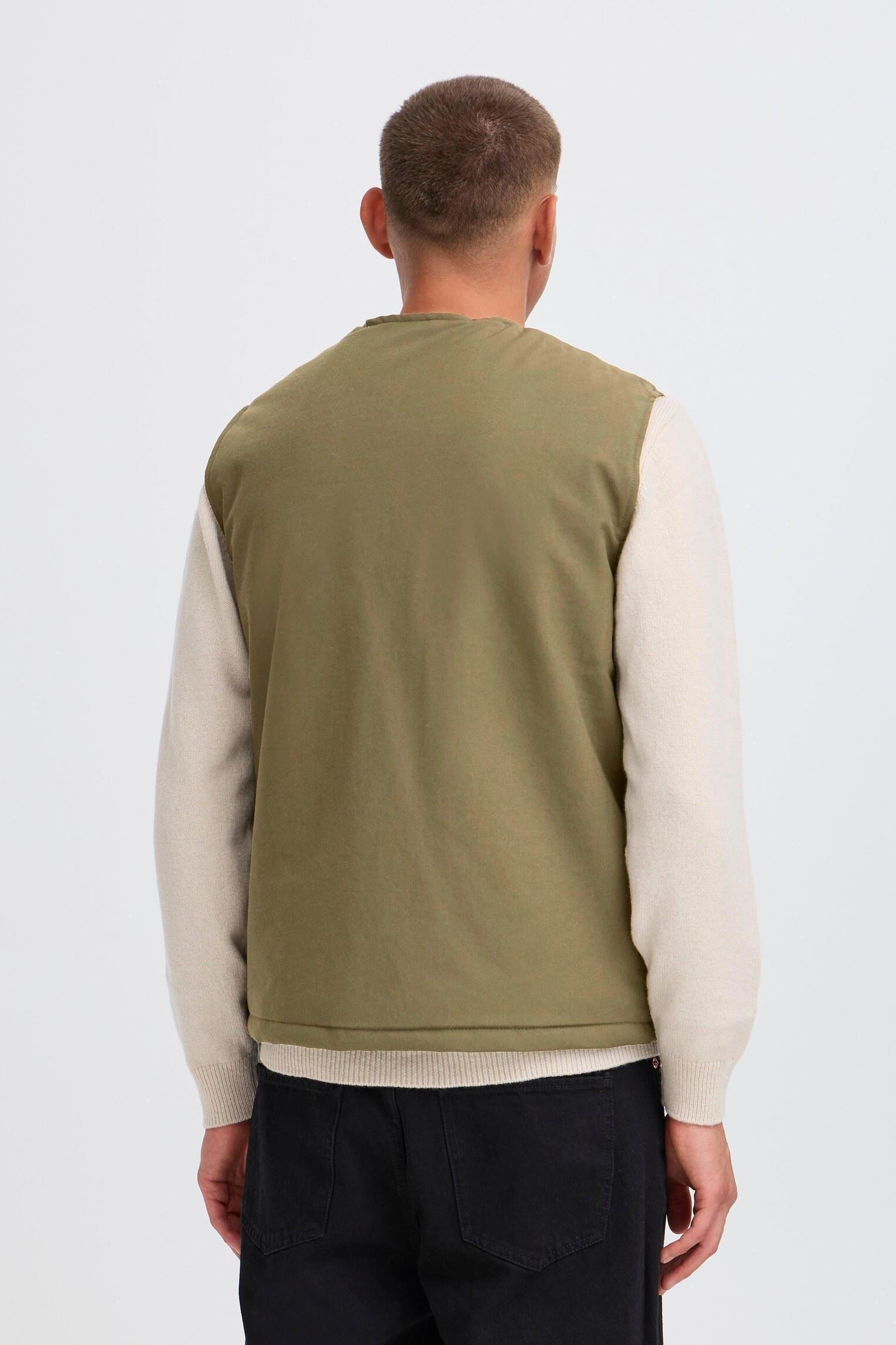 Vestes Sdray Waistcoat homme vert SOLID Vestes Sdray Waistcoat homme vert IVY GREEN