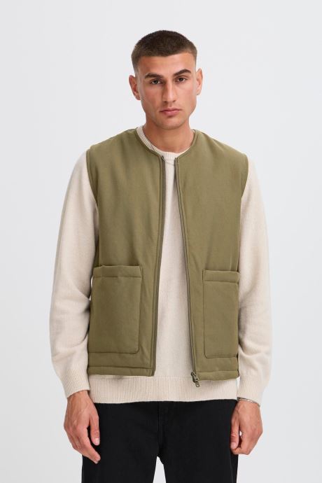 SOLID Vestes Sdray Waistcoat homme vert